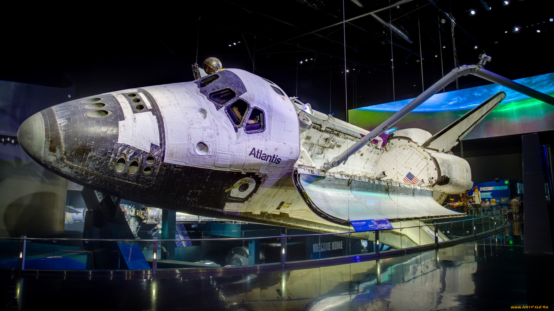 atlantis, космос, космические, корабли, , космические, станции, шаттл, музей