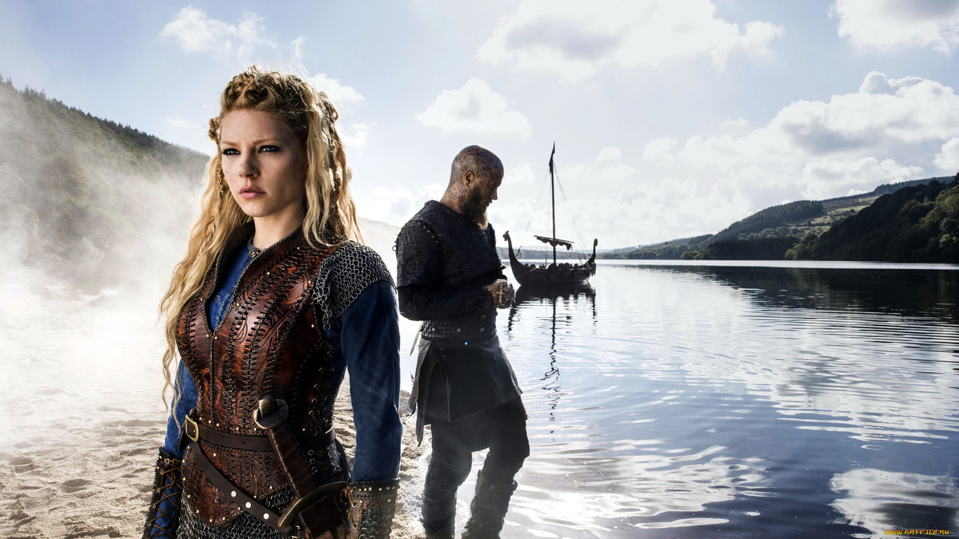 кино, фильмы, vikings, , 2013, , сериал, lagertha, katheryn, winnick