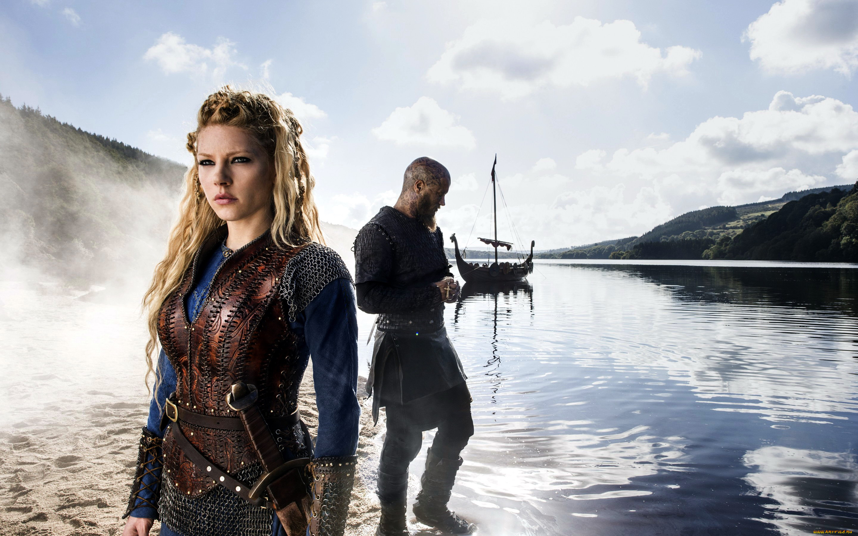 кино, фильмы, vikings, , 2013, , сериал, lagertha, katheryn, winnick