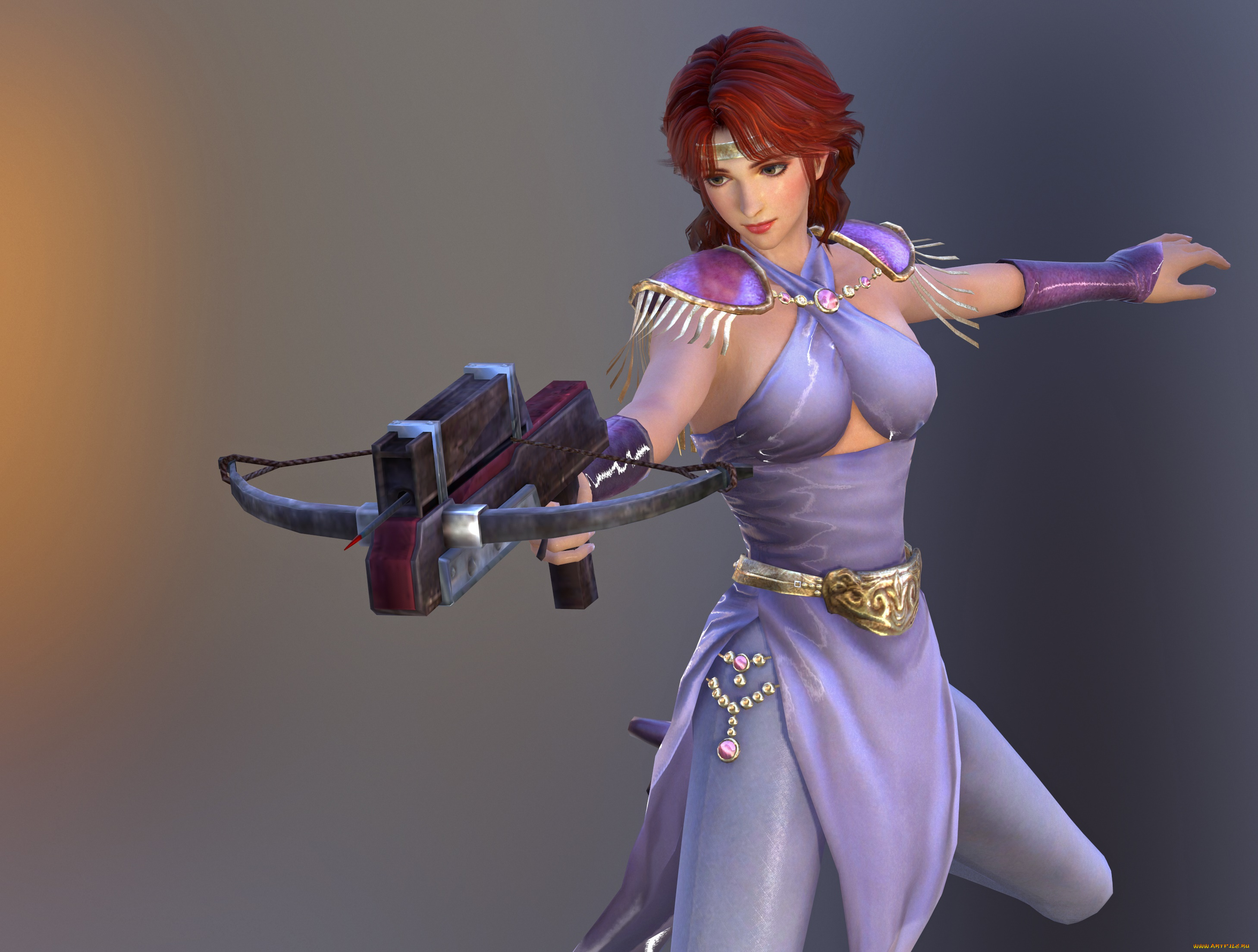 3д, графика, фантазия, , fantasy, оружие, фон, взгляд, девушка