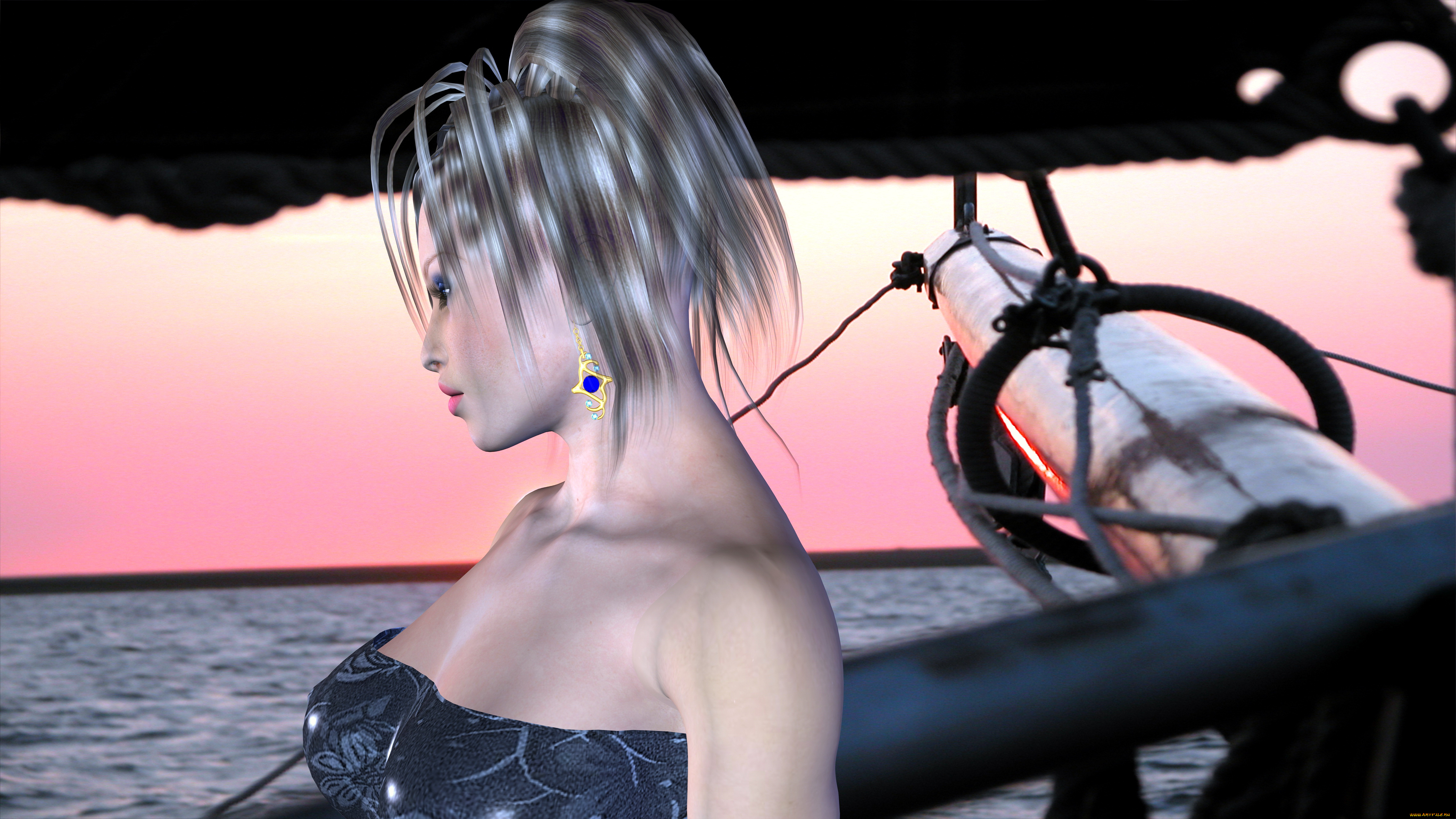 3д, графика, люди, , people, фон, взгляд, девушка