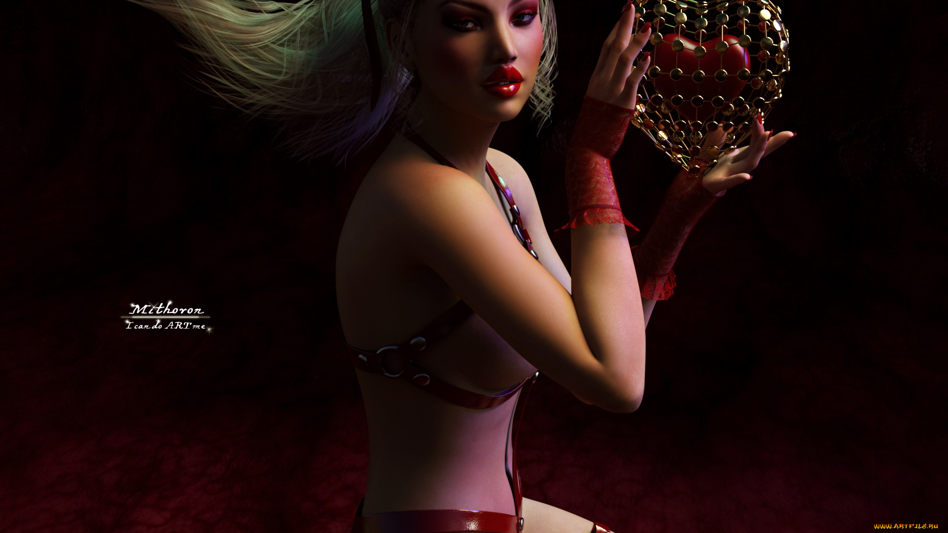 3д, графика, люди, , people, девушка, взгляд, фон