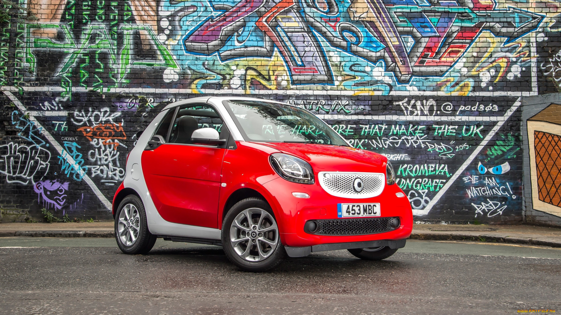 автомобили, smart, fortwo, passion, cabrio, uk-spec, a453, 2016г