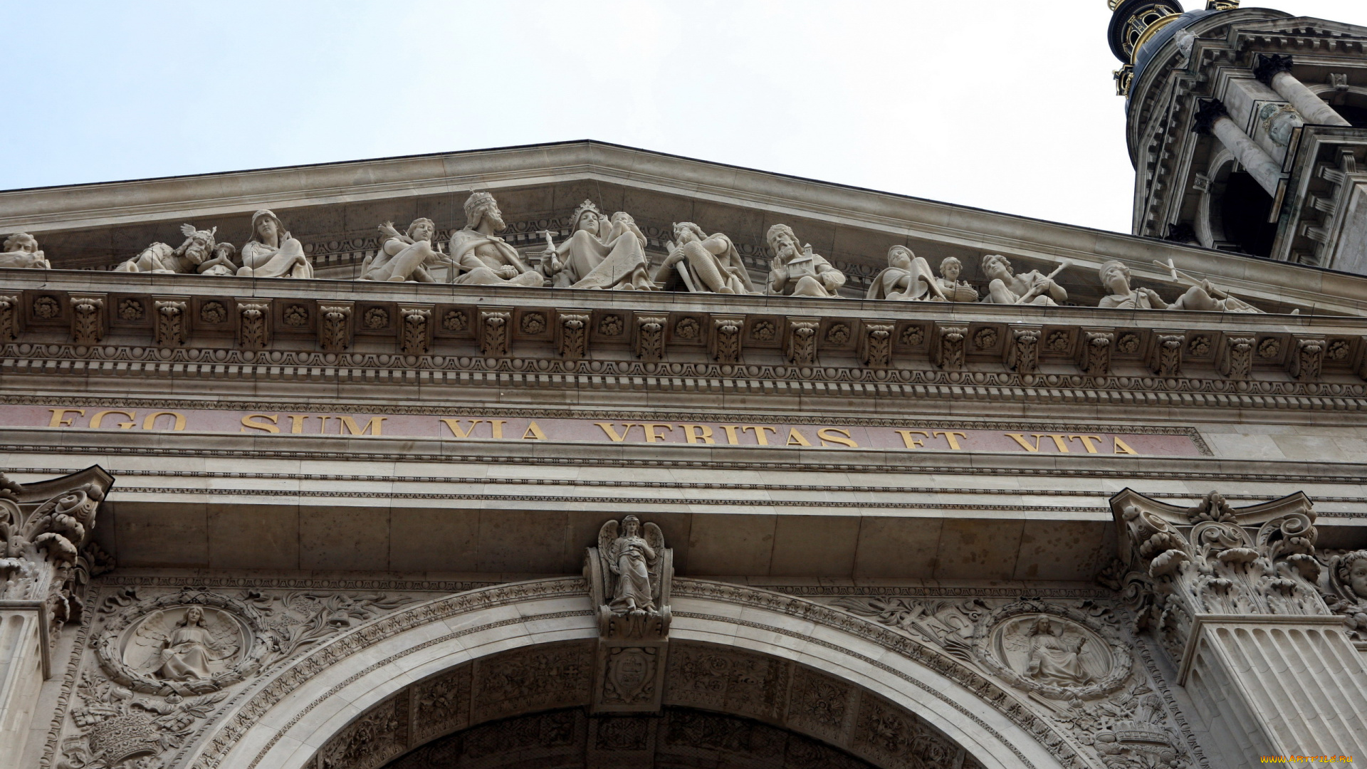 города, будапешт, , венгрия, надпись