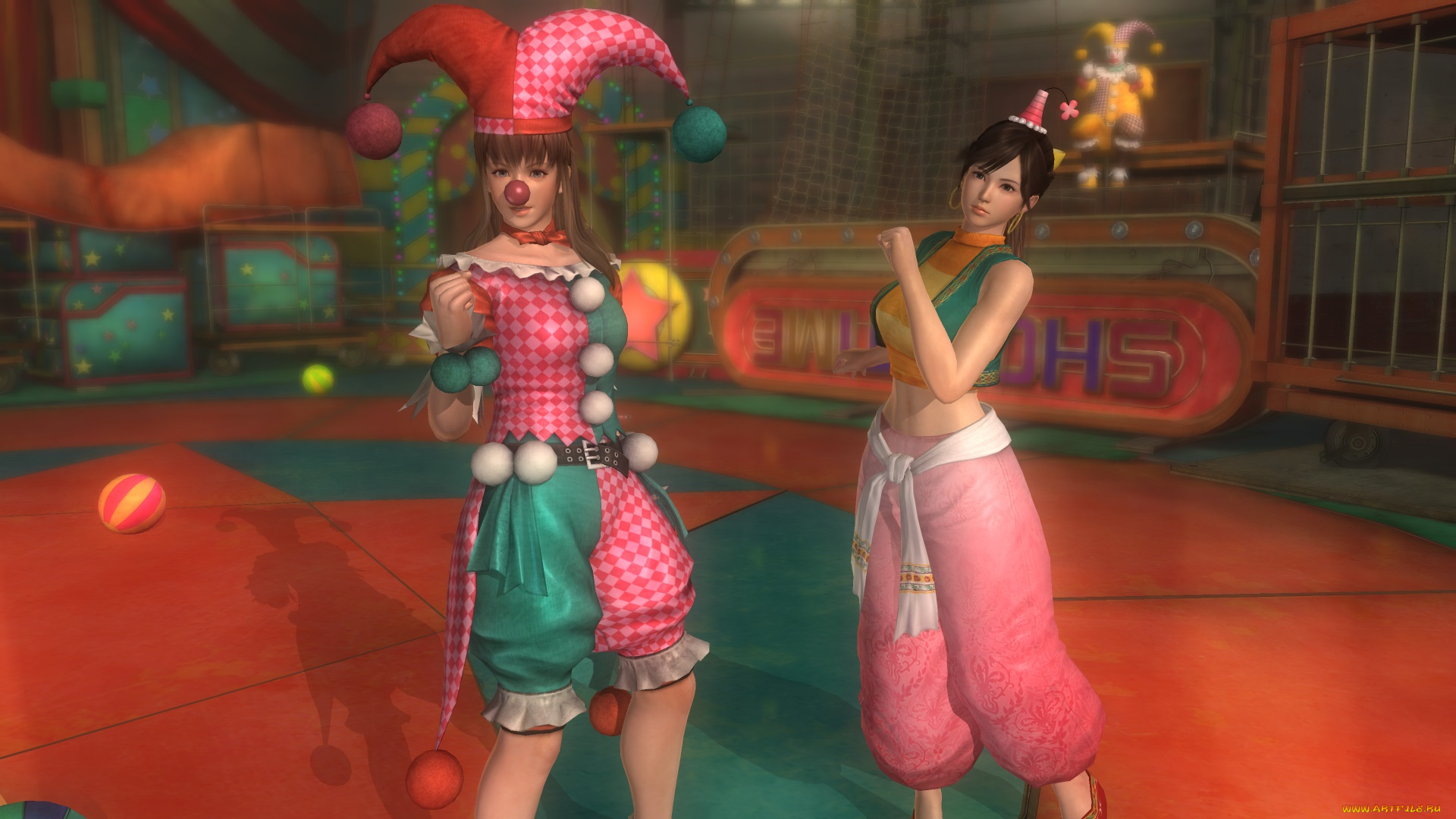 3д, графика, фантазия, , fantasy, взгляд, девушки, поза, фон