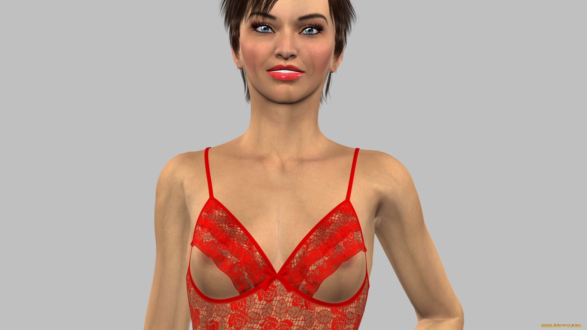 3д, графика, люди, , people, взгляд, фон, девушка