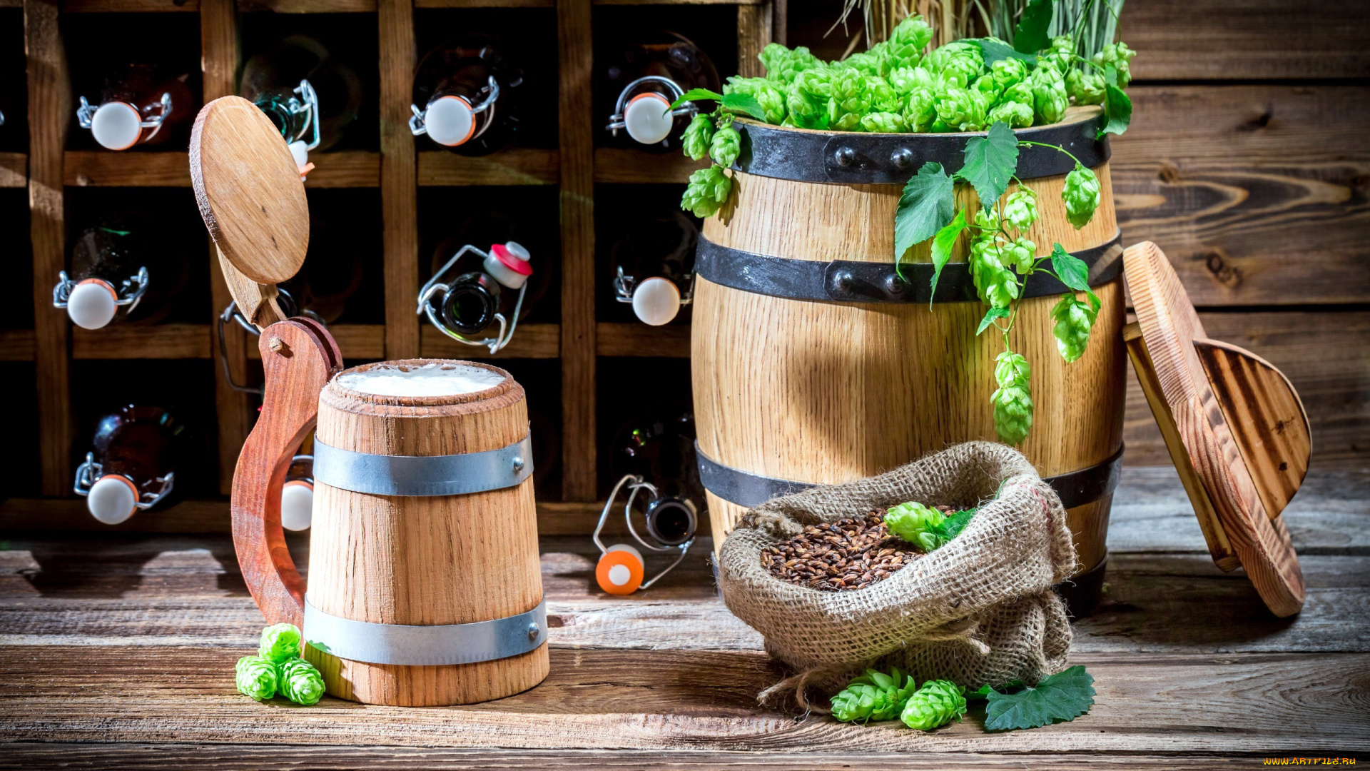 еда, напитки, , пиво, бочонок, кружка, пиво, хмель, бутылки