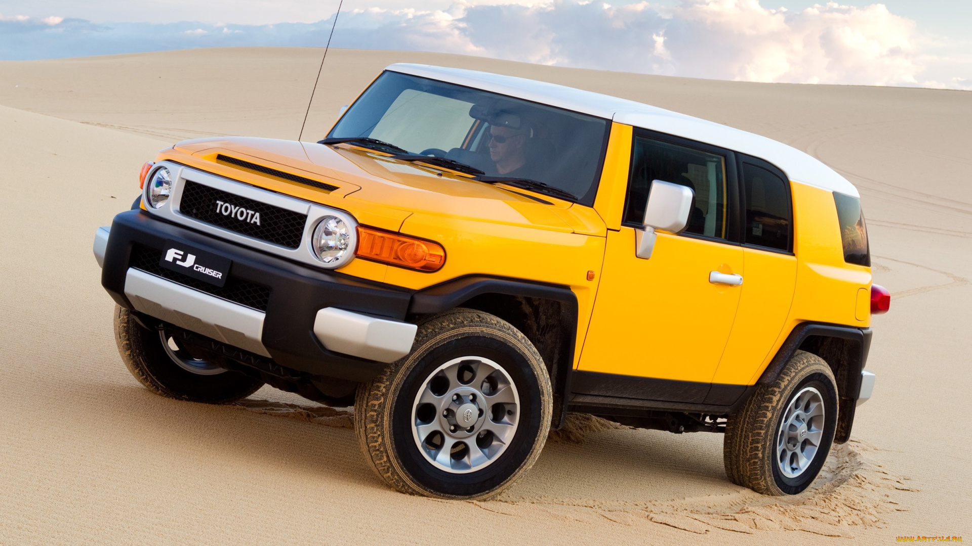 toyota, fj, cruiser, 2010, автомобили, toyota, 2010, fj, cruiser, внедорожник