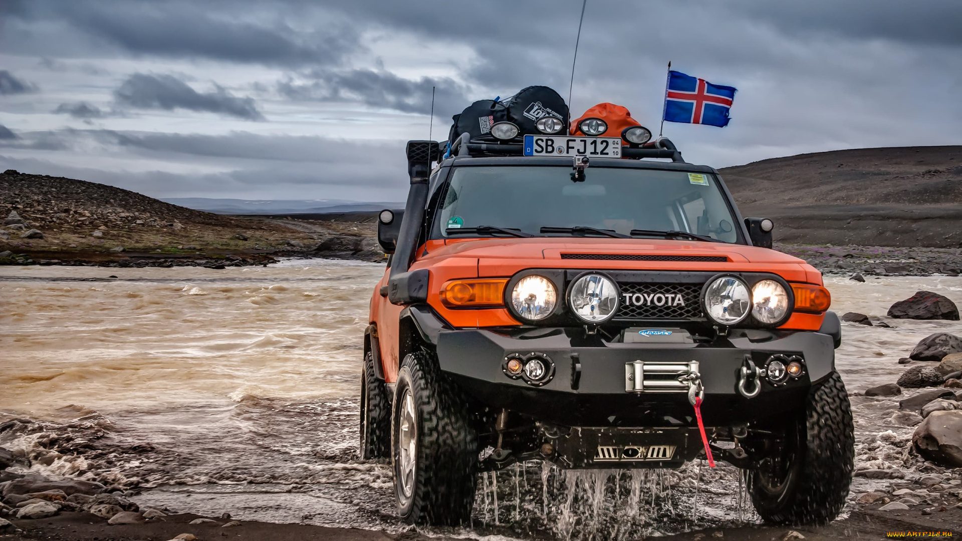 toyota, fj, cruiser, 2016, автомобили, toyota, fj, cruiser, 2016