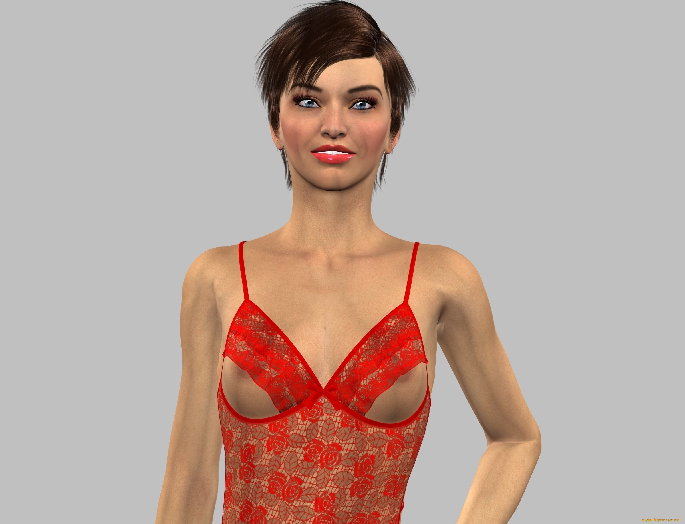 3д, графика, люди, , people, взгляд, фон, девушка