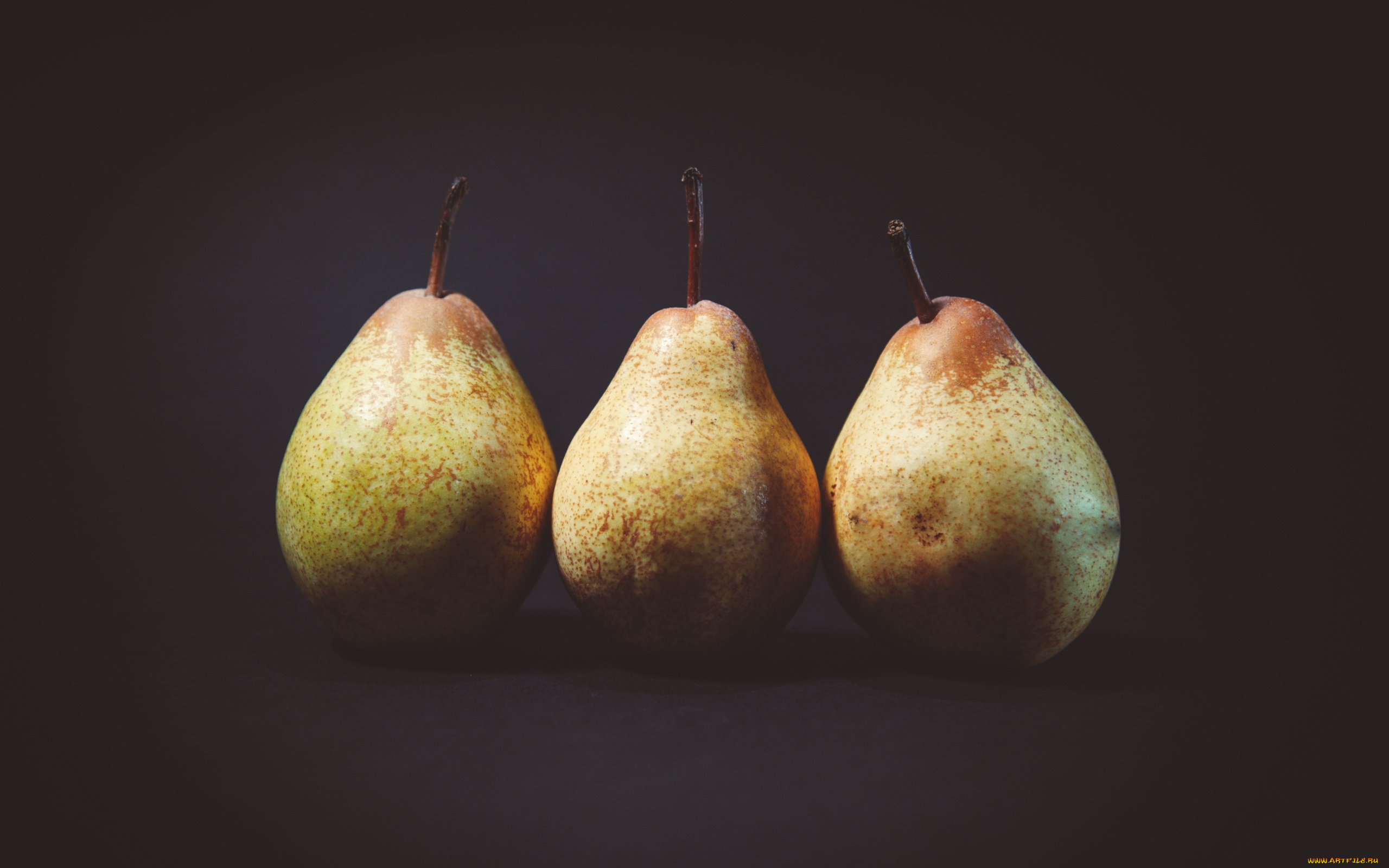 еда, груши, трио