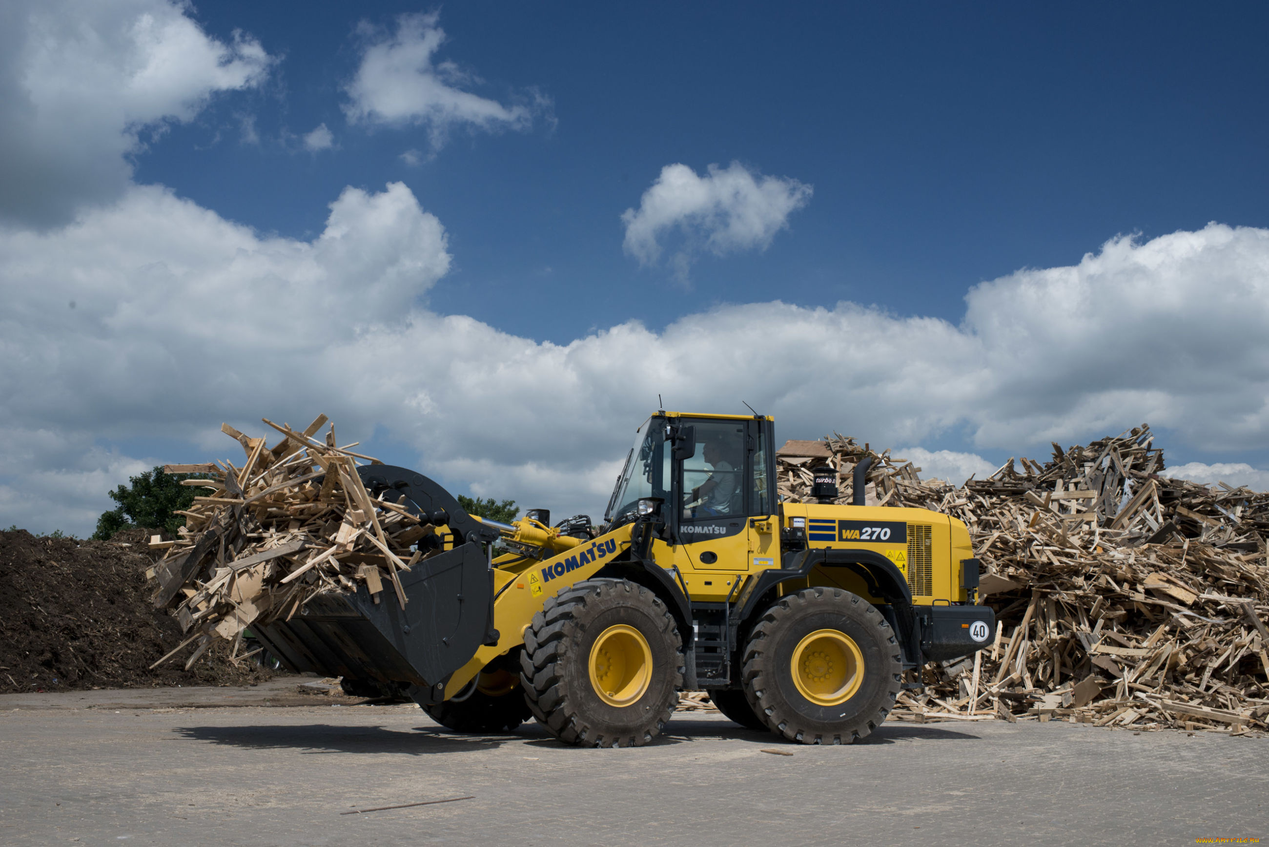 техника, фронтальные, погрузчики, komatsu