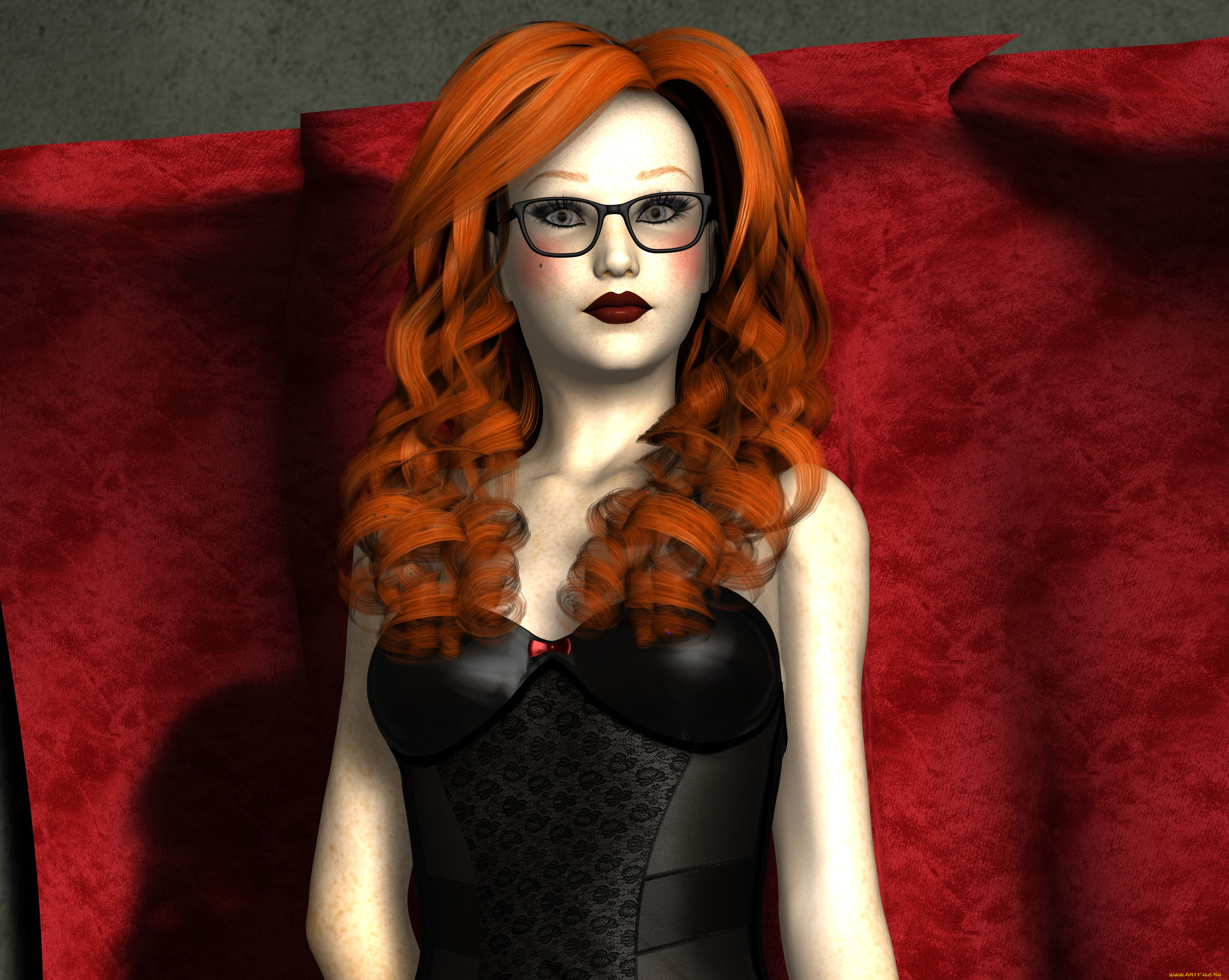 3д, графика, люди, , people, фон, взгляд, девушка