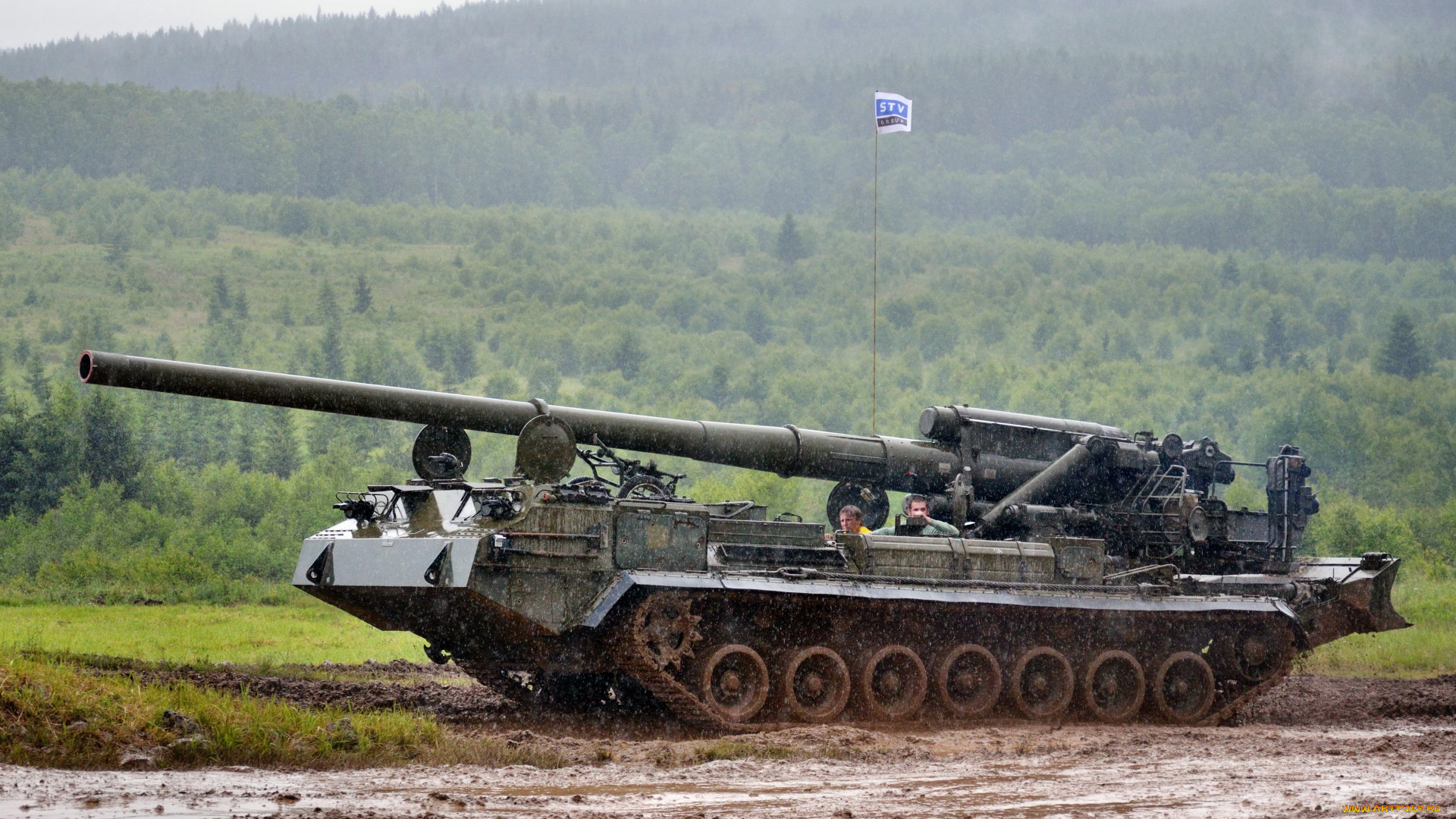 2с7, пион, техника, военная, техника, вооруженные, силы, россии, самоходная, пушка, кировский, завод, 203, мм, 2с7, пион, объект, 216