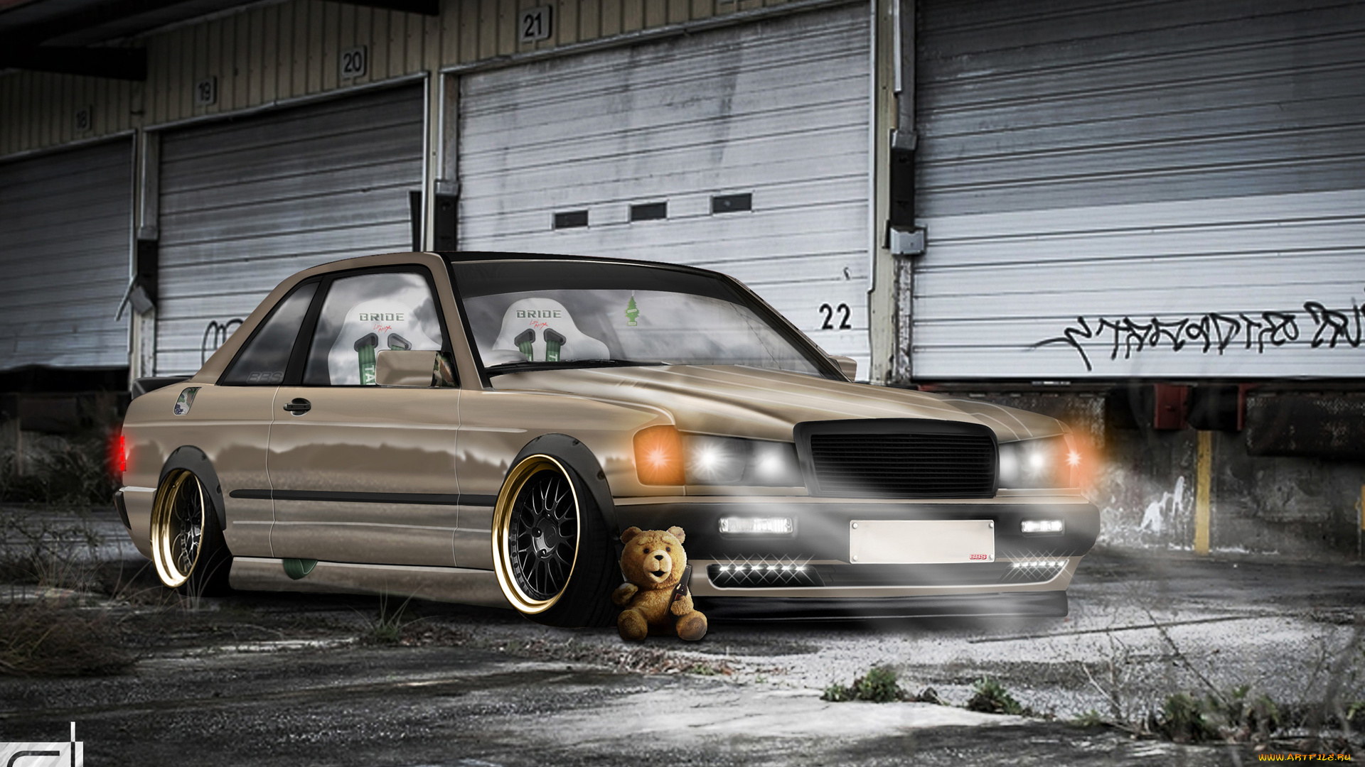 автомобили, виртуальный, тюнинг, mercedes