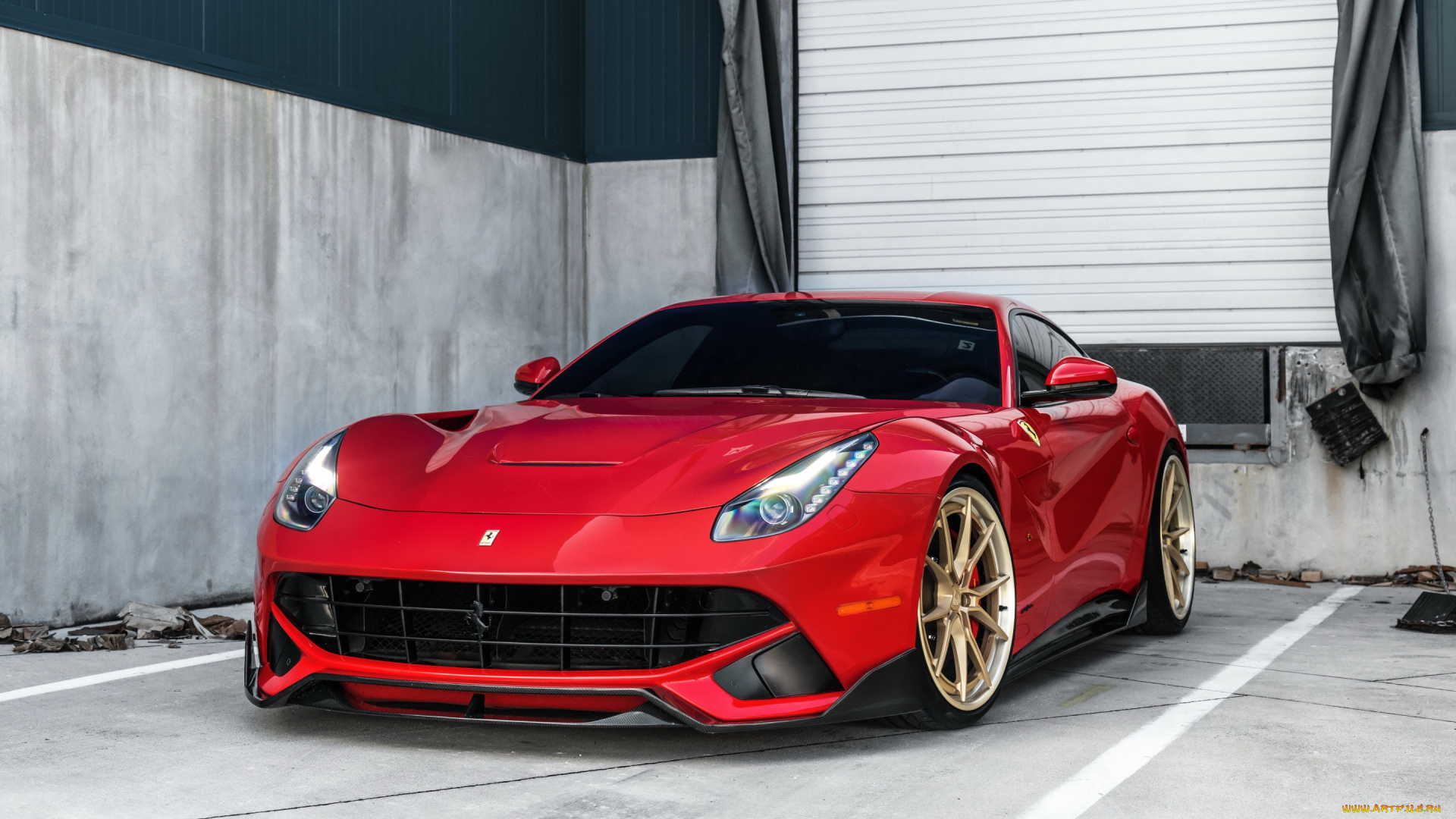 ferrari, f12berlinetta, , 2018, , anrky, wheels, автомобили, ferrari, купе, литье, феррари, тюнинг, sports, red, coupe, f12berlinetta, 2018, anrky, wheels