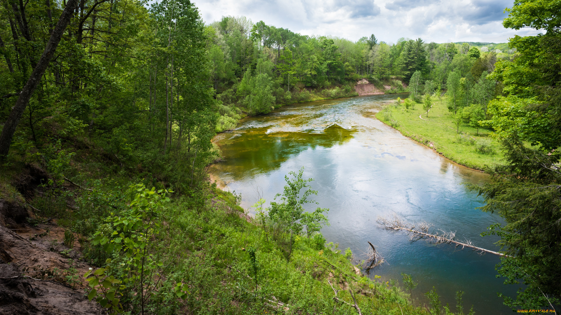 природа, реки, озера, простор