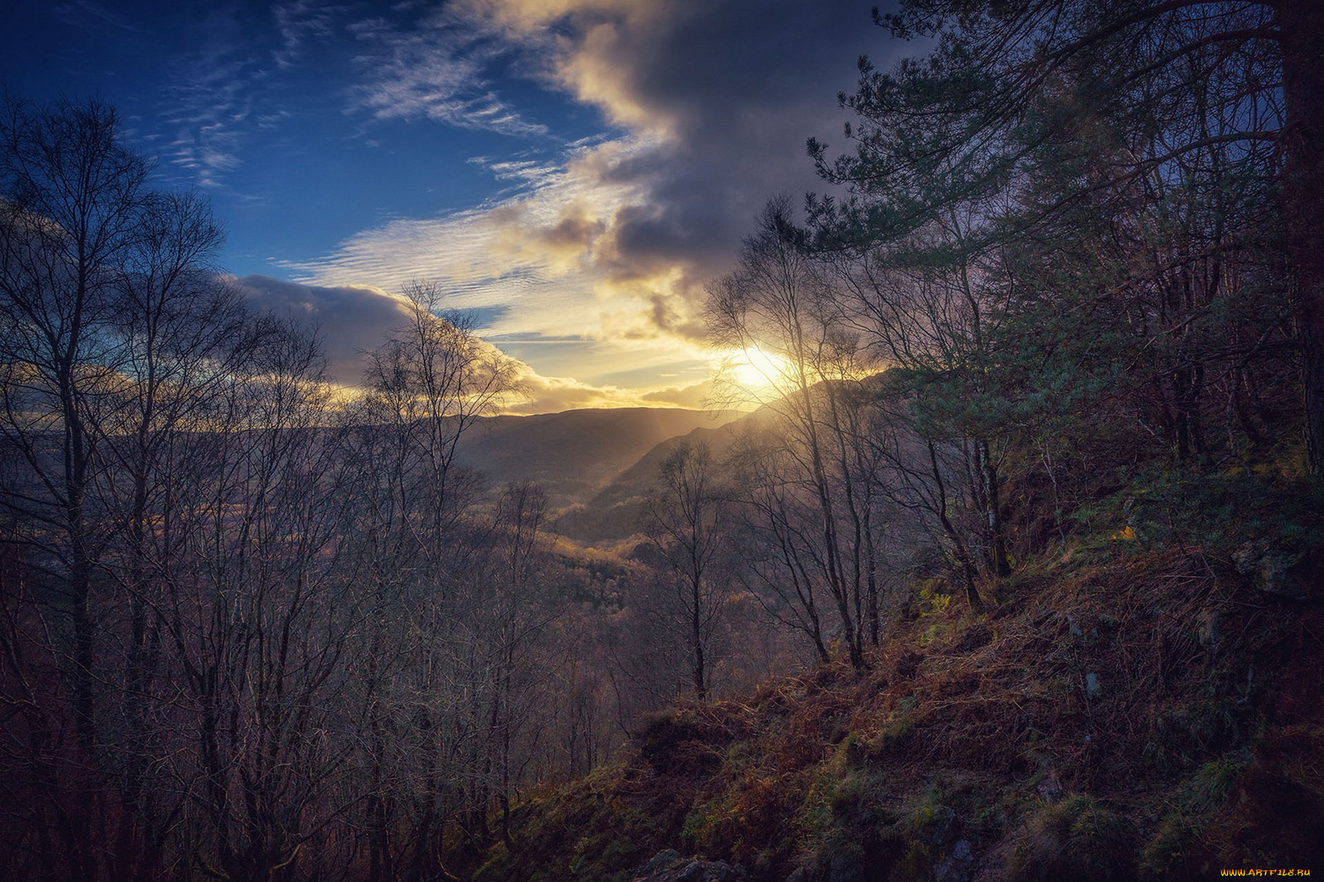 природа, восходы, закаты, простор