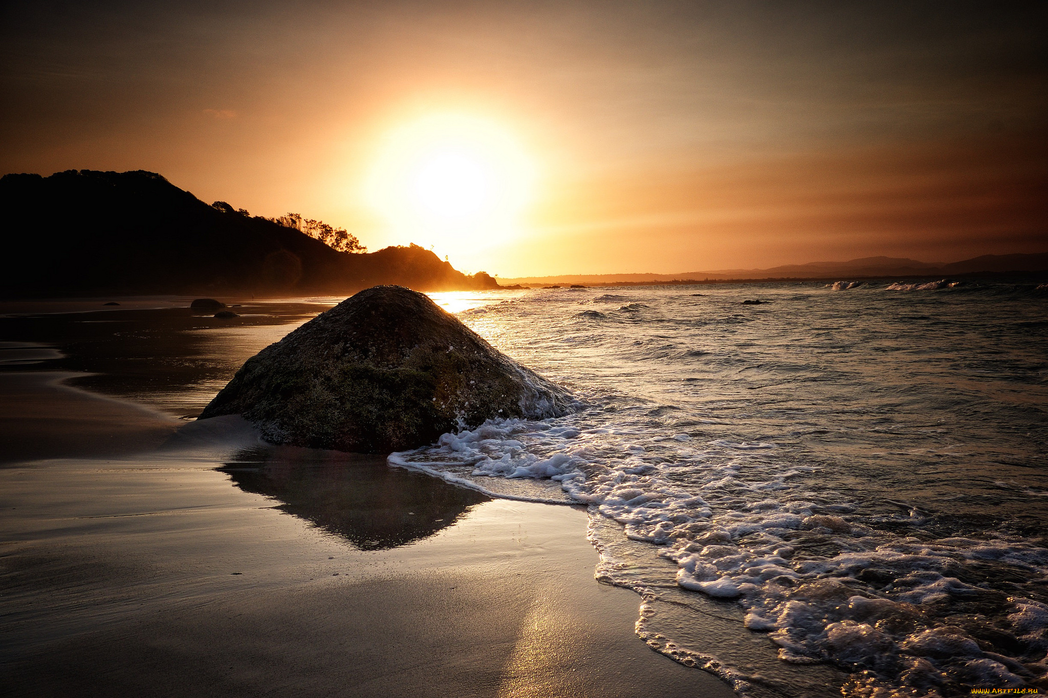 природа, восходы, закаты, простор