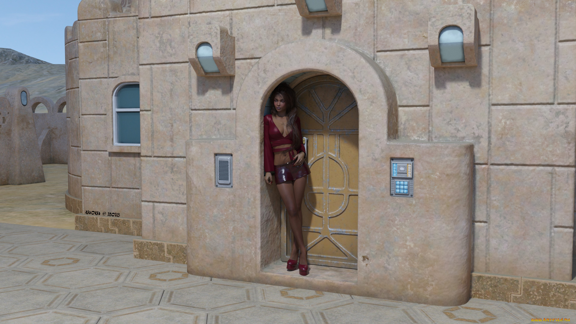 3д, графика, люди, , people, фон, взгляд, девушка