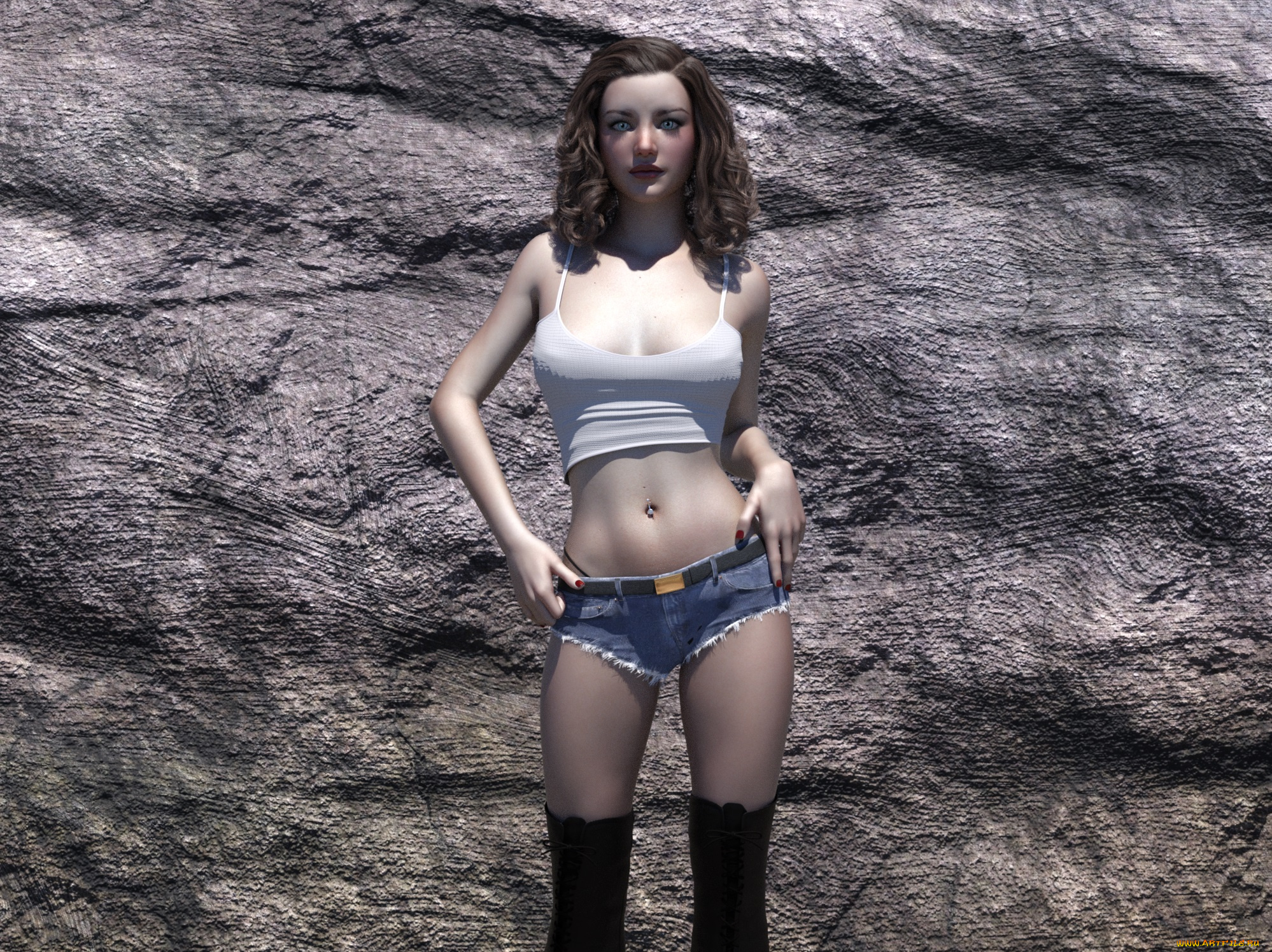 3д, графика, люди, , people, фон, взгляд, девушка