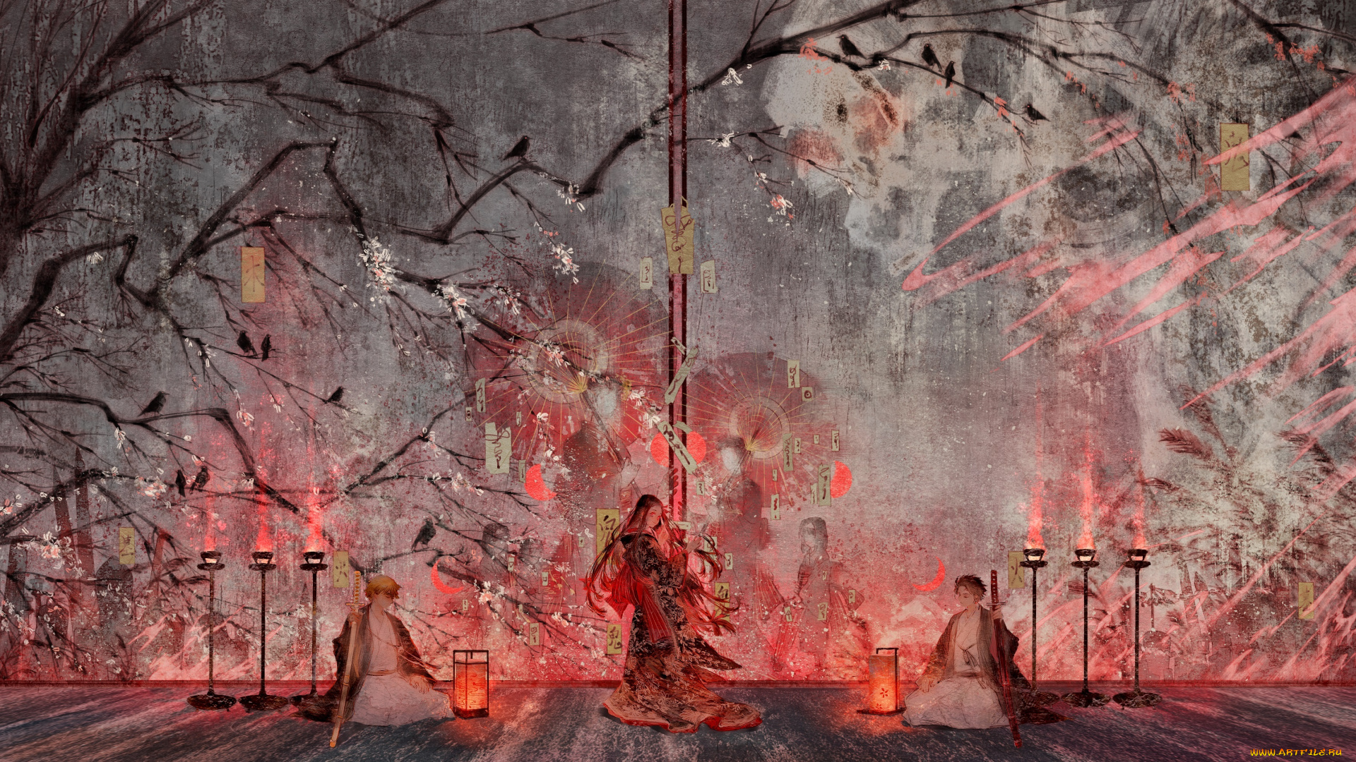 аниме, demon, slayer, , kimetsu, no, yaiba, клинок, рассекающий, демонов