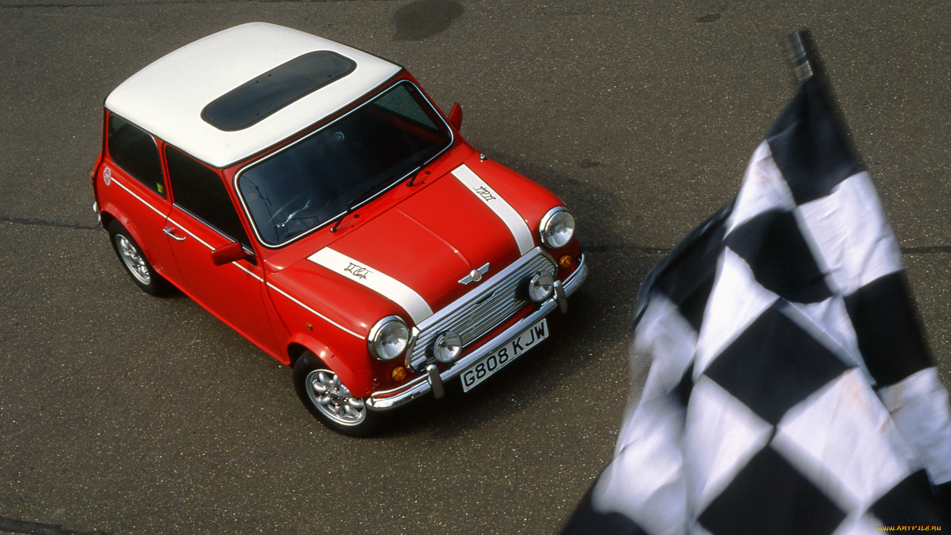 автомобили, mini, rover, cooper, red