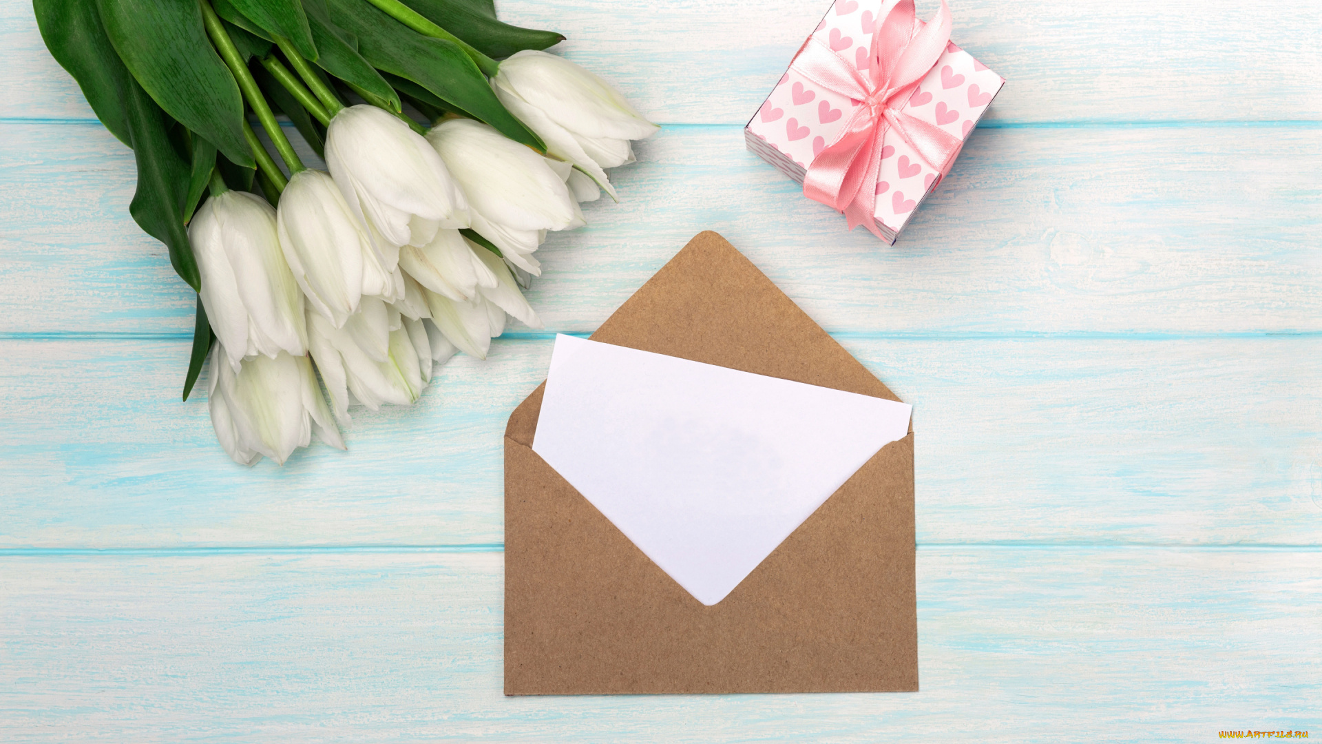 праздничные, день, святого, валентина, , сердечки, , любовь, любовь, подарок, букет, love, romantic, tulips, valentine's, day, letter, день, валентина, gift, box, белые, тюльпаны