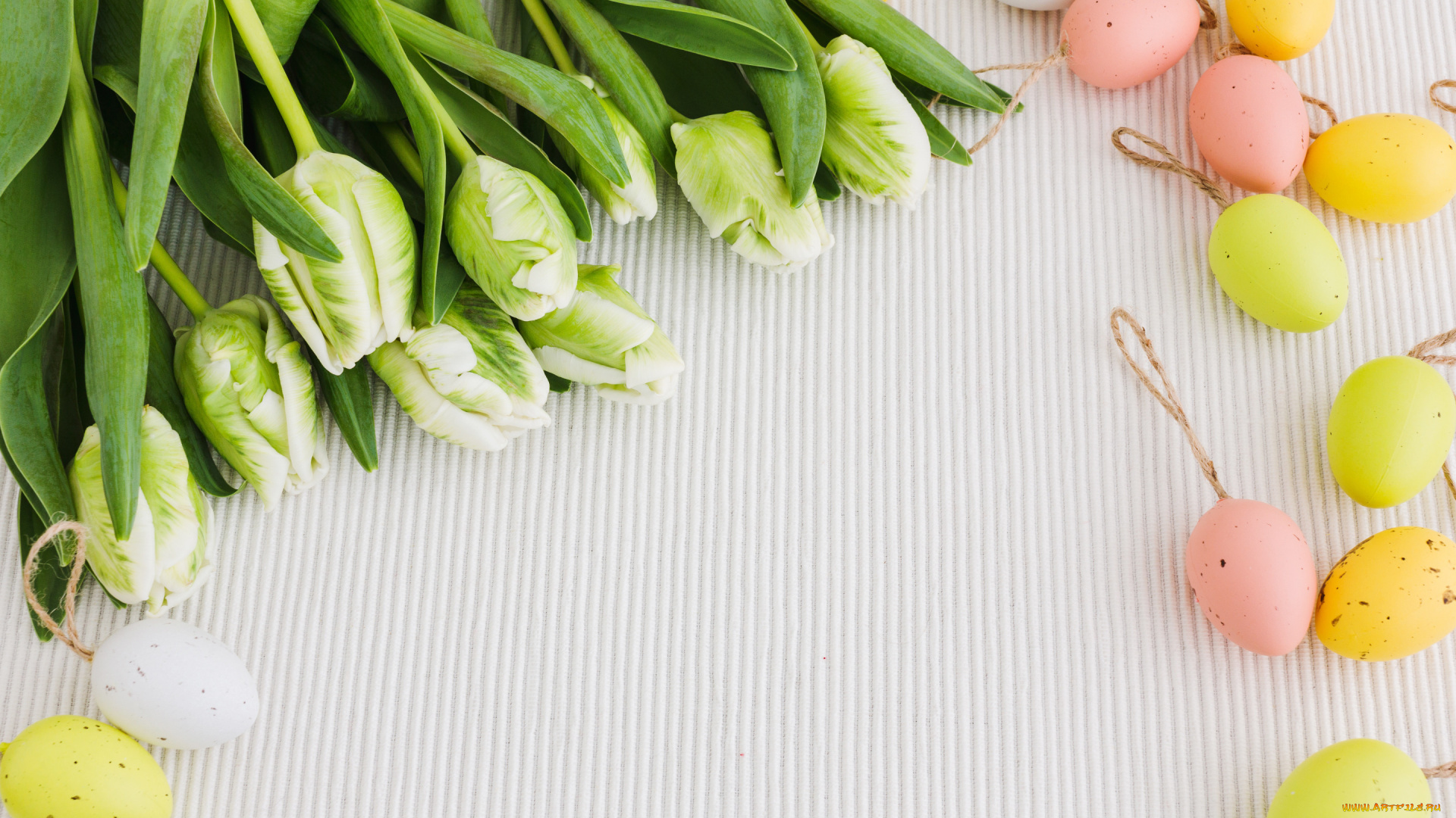 праздничные, пасха, цветы, яйца, букет, тюльпаны, white, happy, wood, flowers, tulips, easter, eggs, decoration
