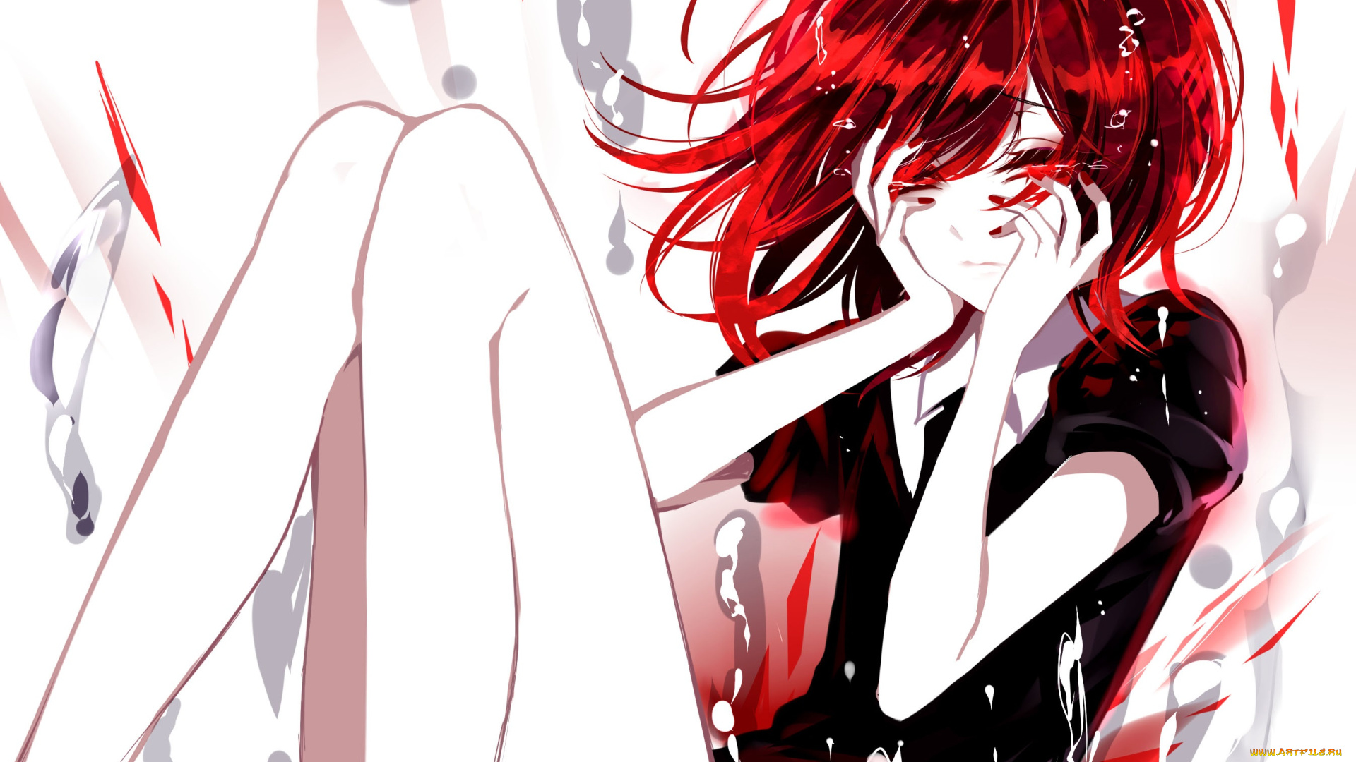 sheya, аниме, houseki, no, kuni, девушка