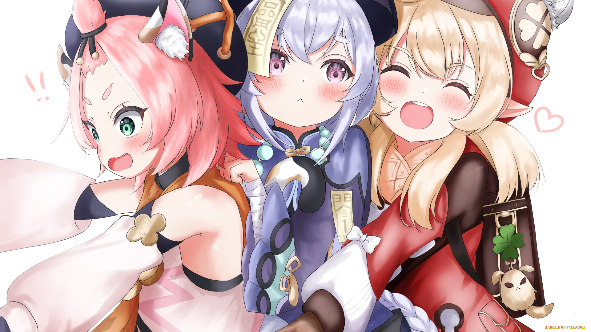 аниме, genshin, impact, genshin, impact