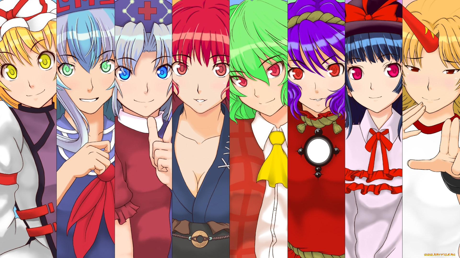 аниме, touhou, тоухоу