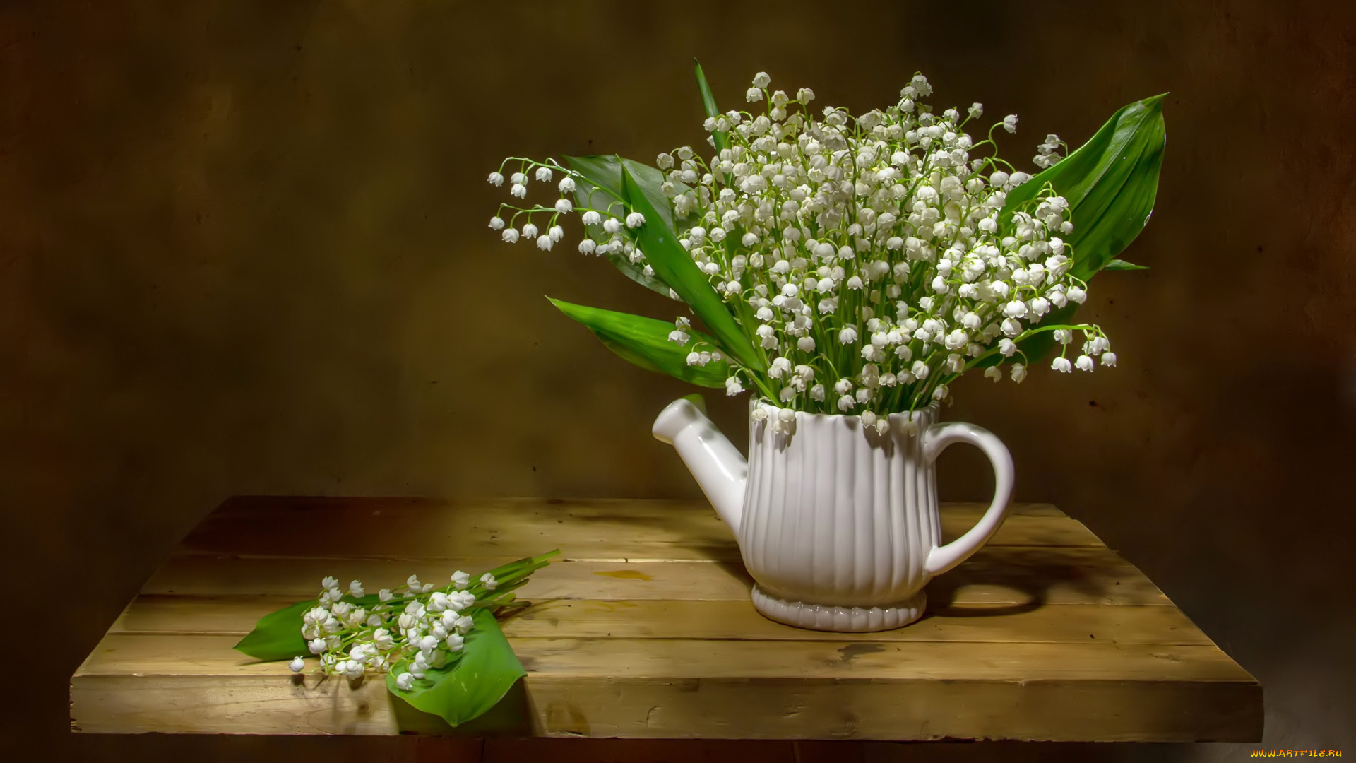 цветы, ландыши, букет