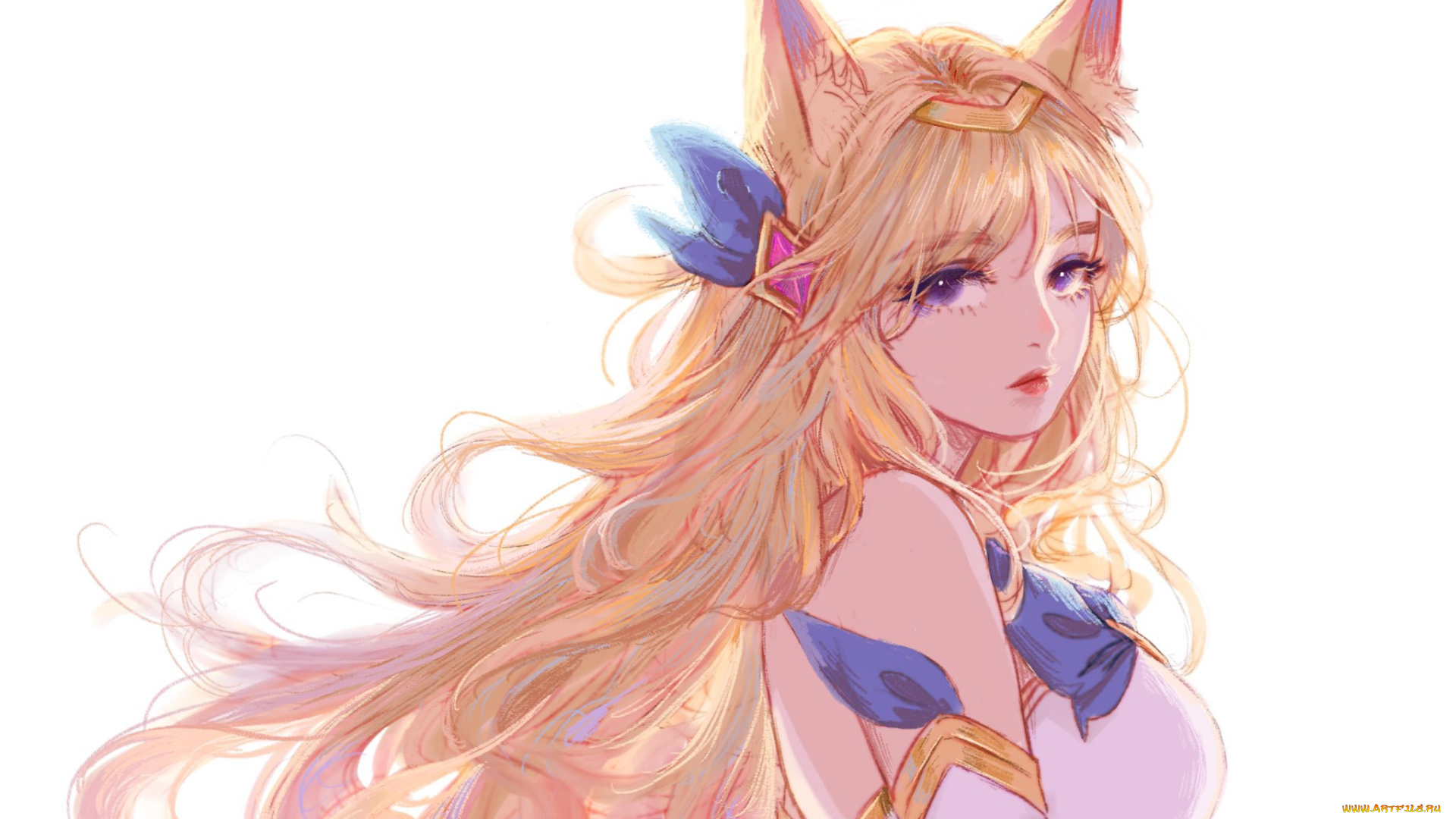 видео, игры, league, of, legends, ahri