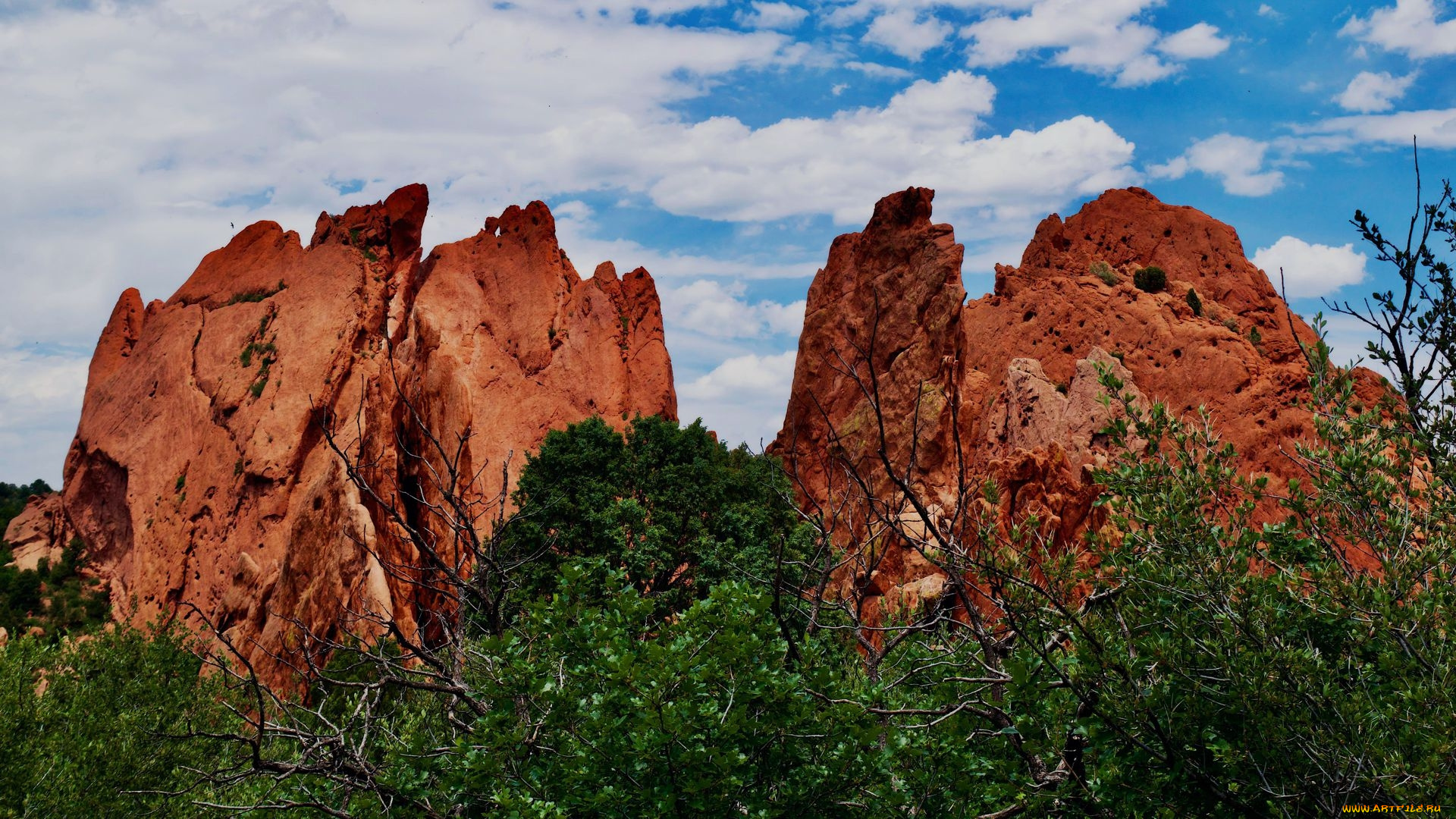 colorado, garden, of, the, gods, природа, горы, garden, of, the, gods