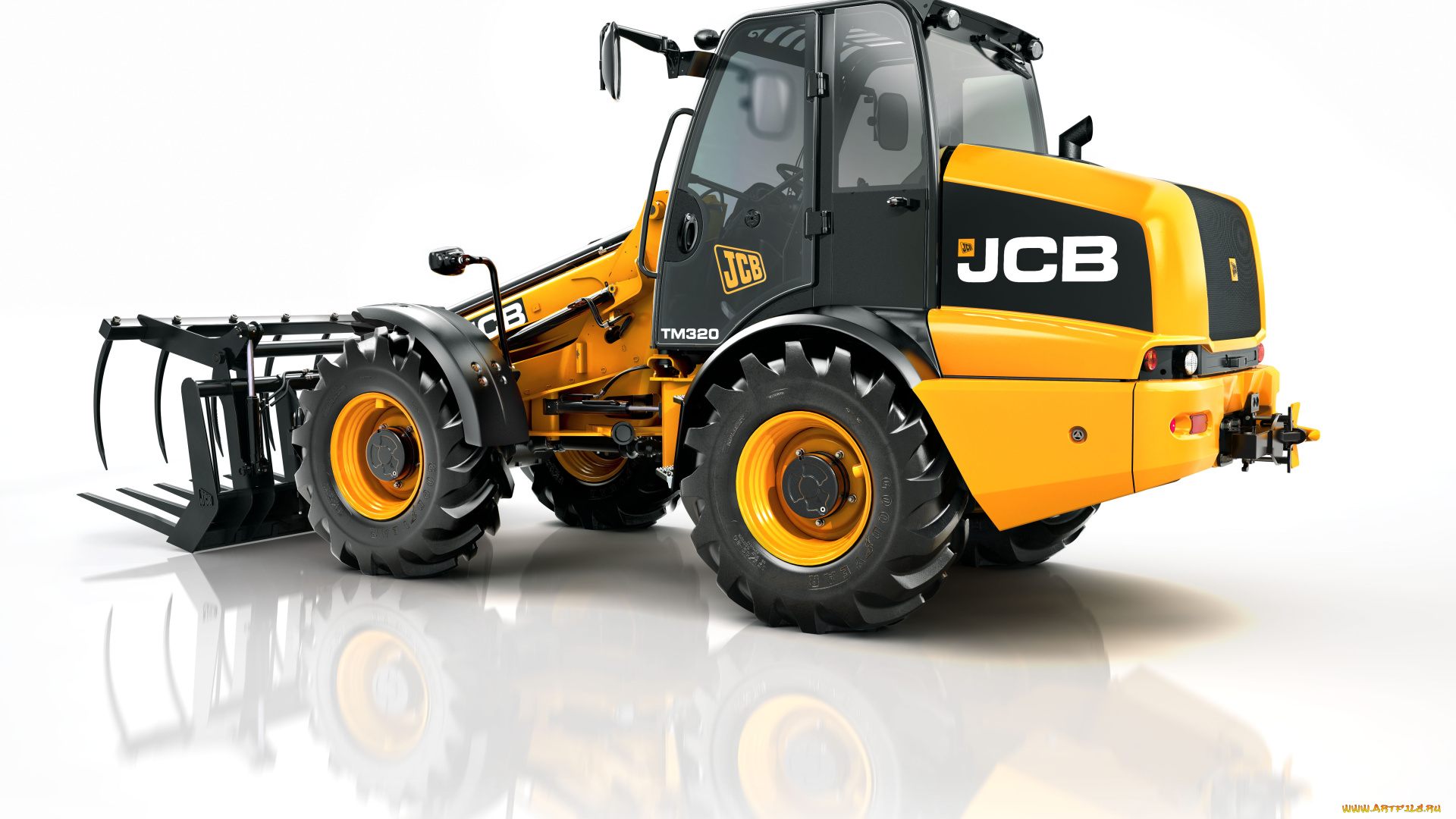 техника, фронтальные, погрузчики, jcb