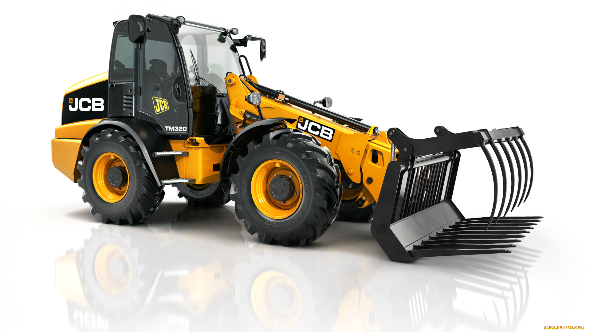 техника, фронтальные, погрузчики, jcb