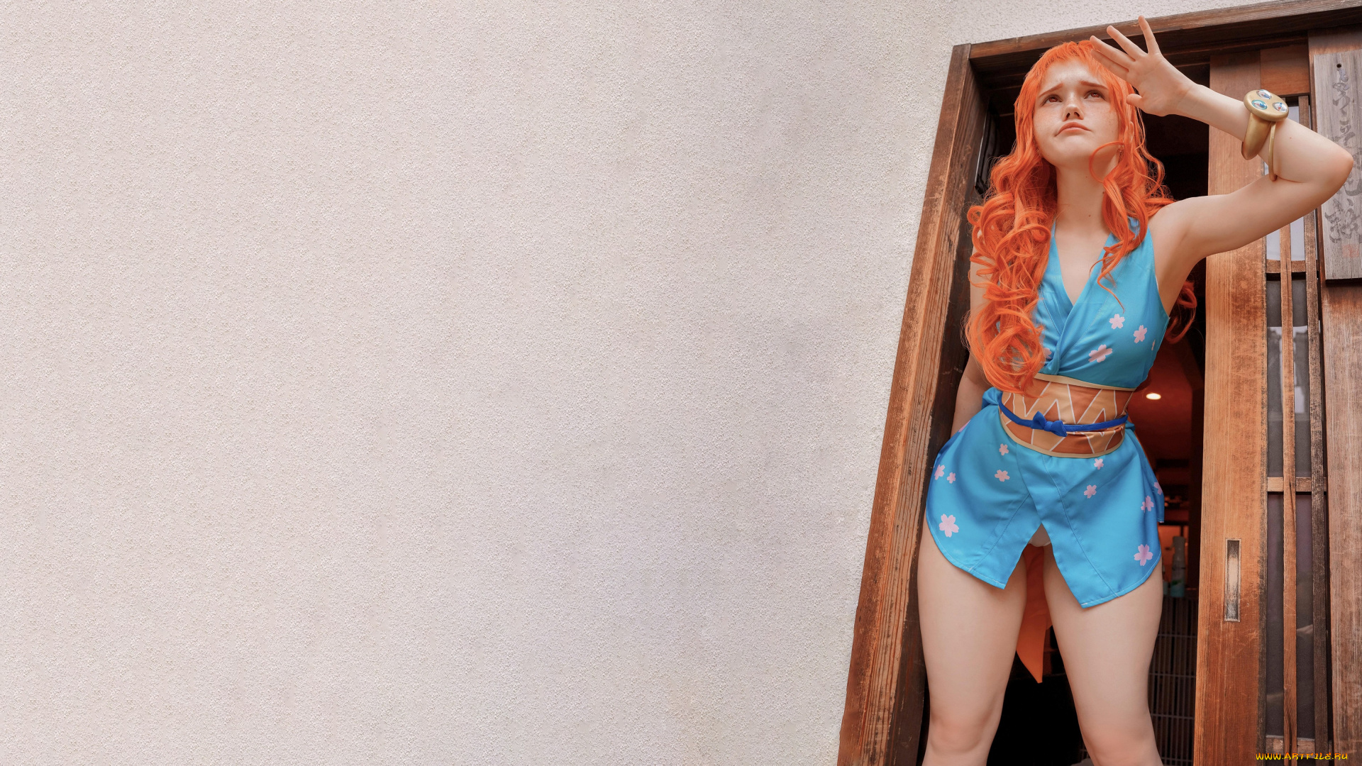 девушки, -, креатив, , косплей, красивая, девушка