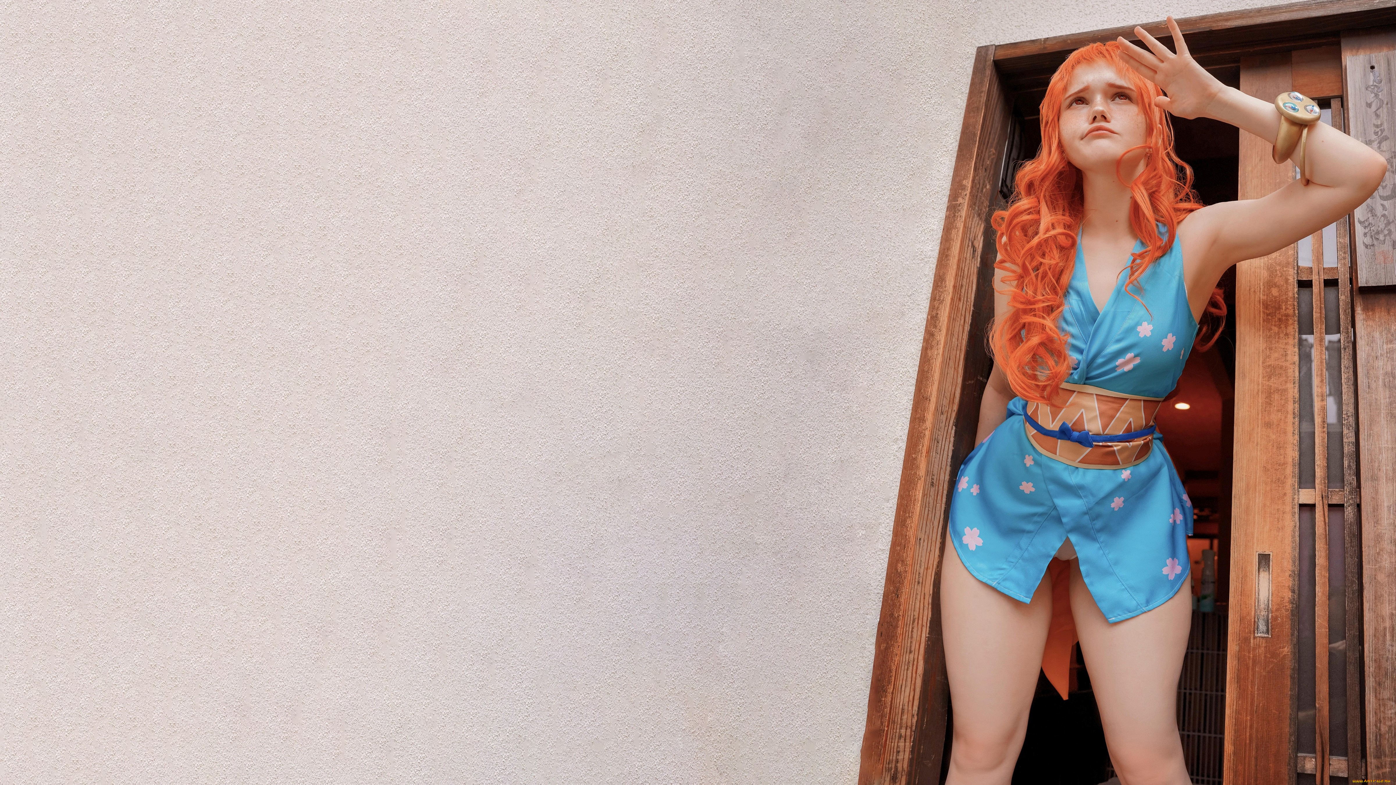 девушки, -, креатив, , косплей, красивая, девушка