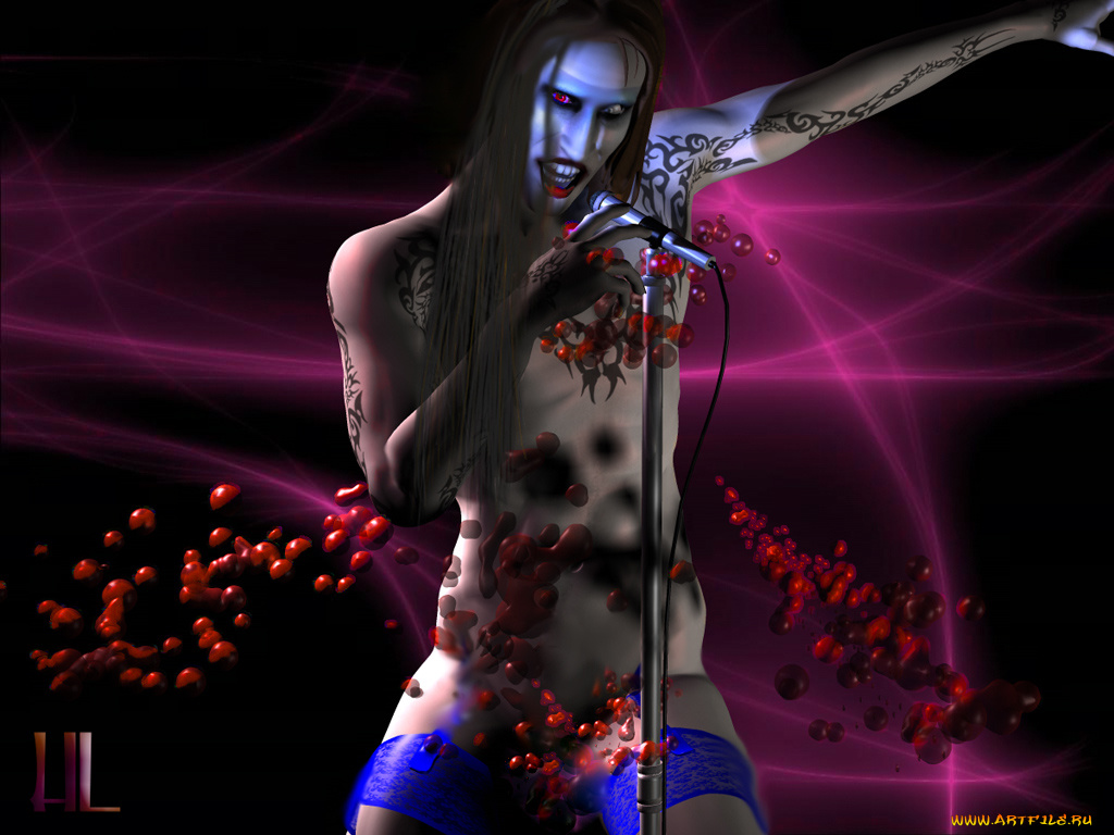 marilyn, музыка, manson