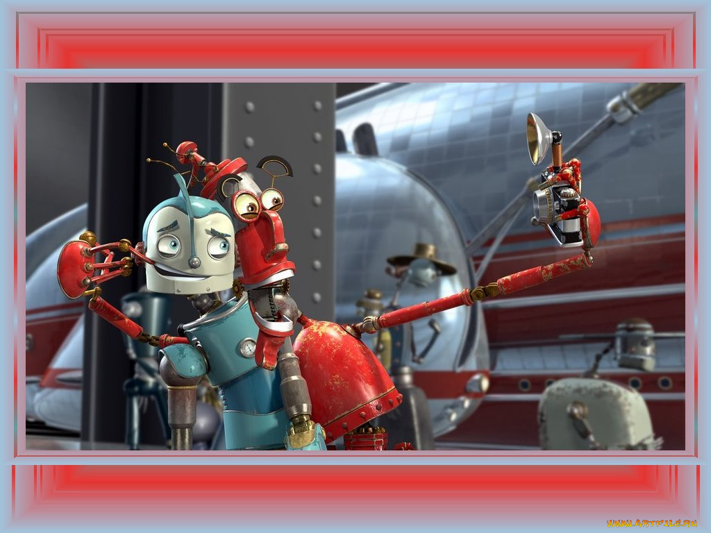 robots, мультфильмы