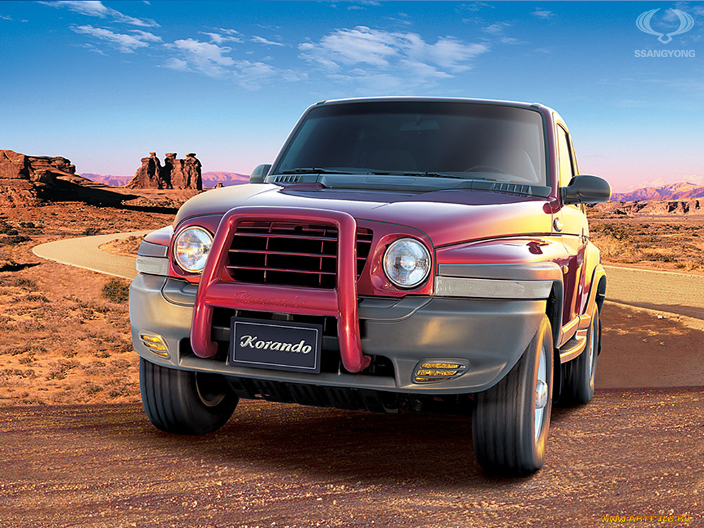 автомобили, ssang, yong