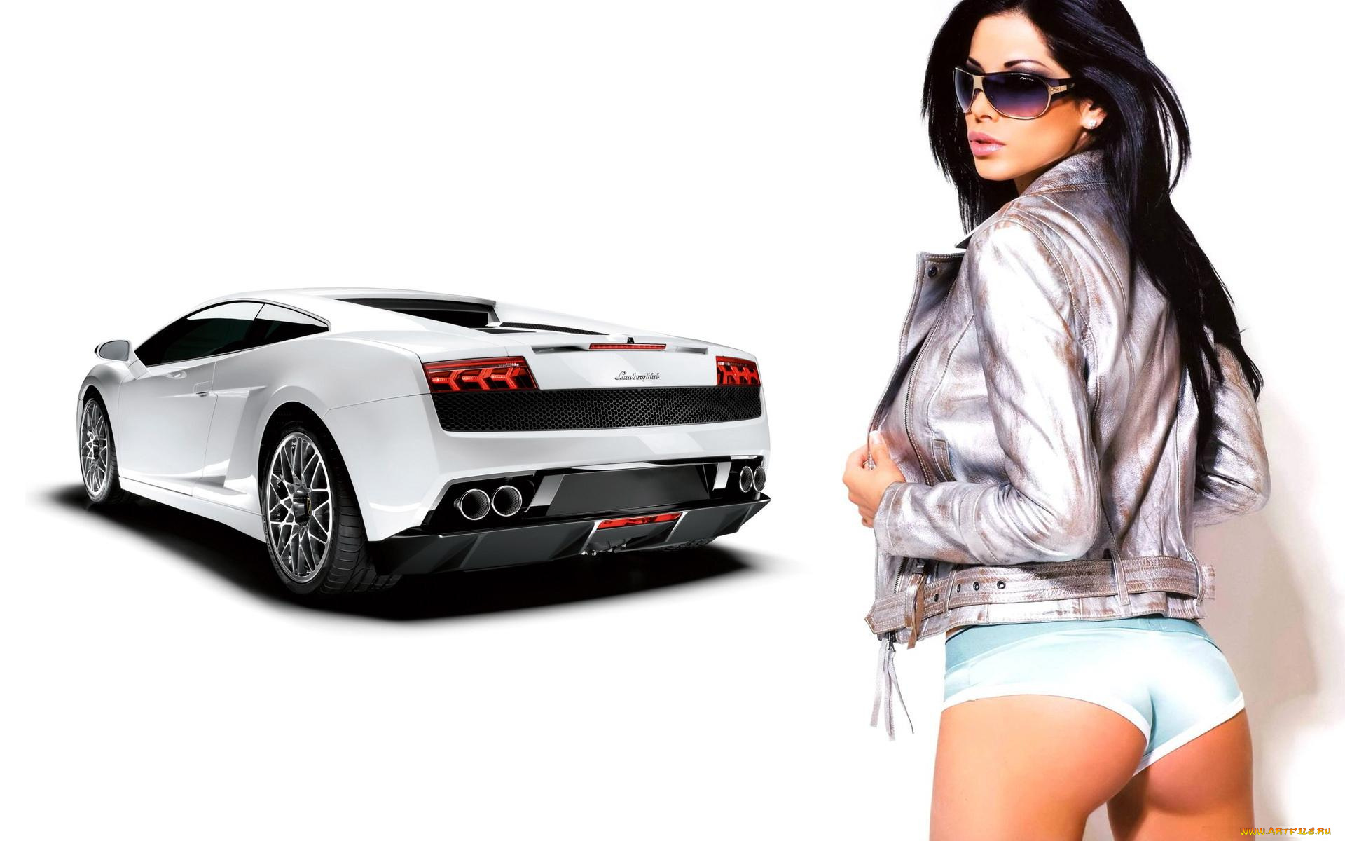 автомобили, авто, девушками