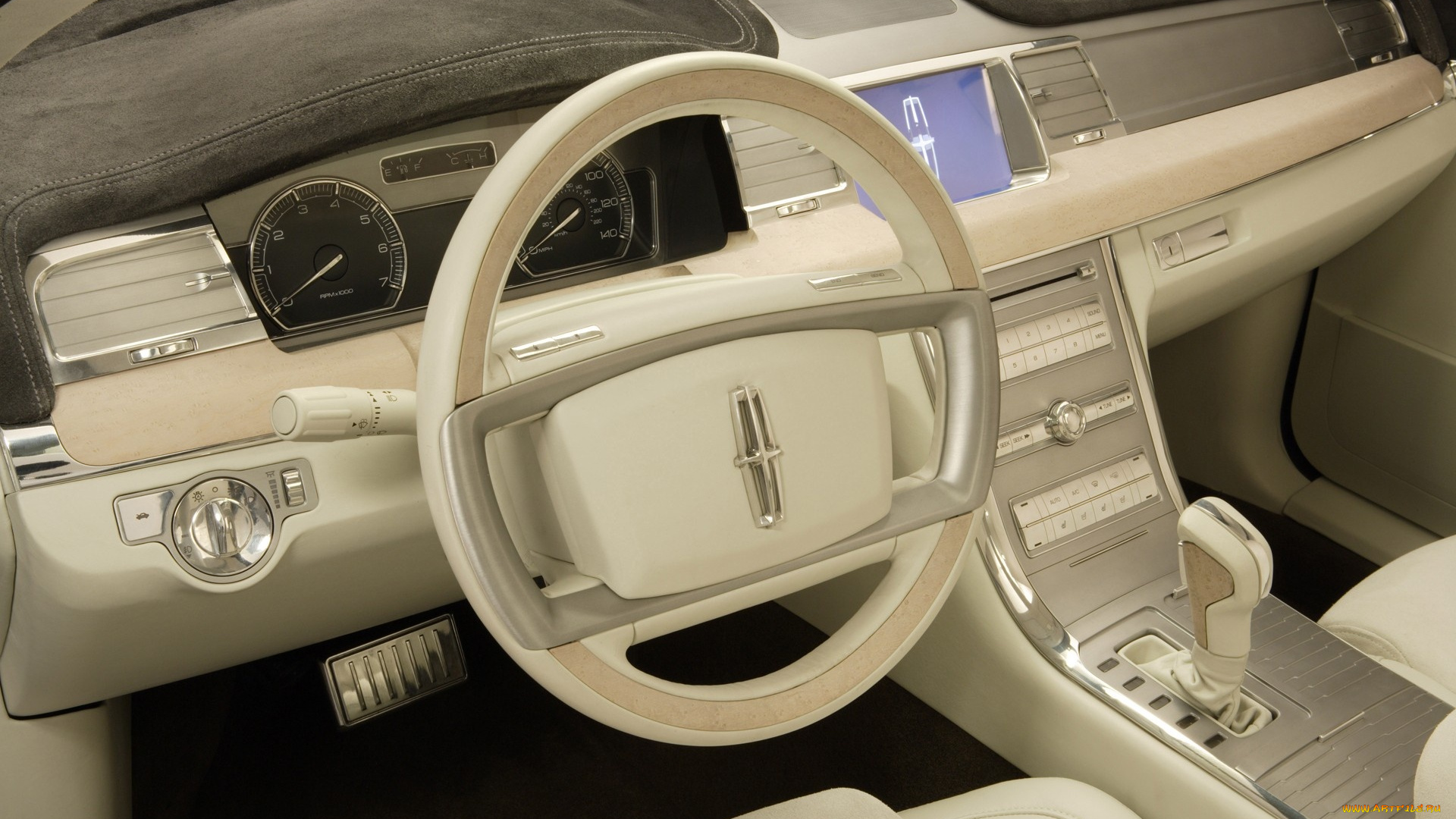 lincoln, mks, автомобили, спидометры, торпедо