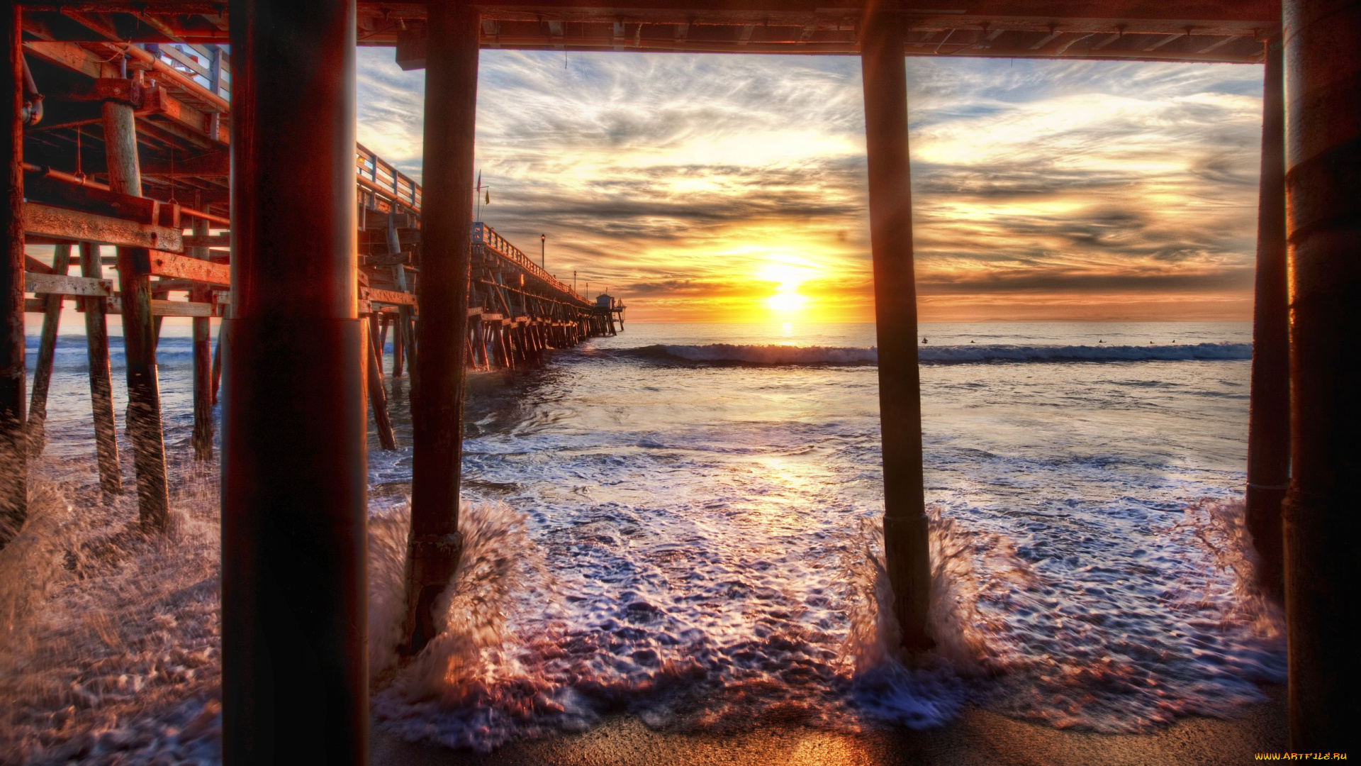 природа, восходы, закаты