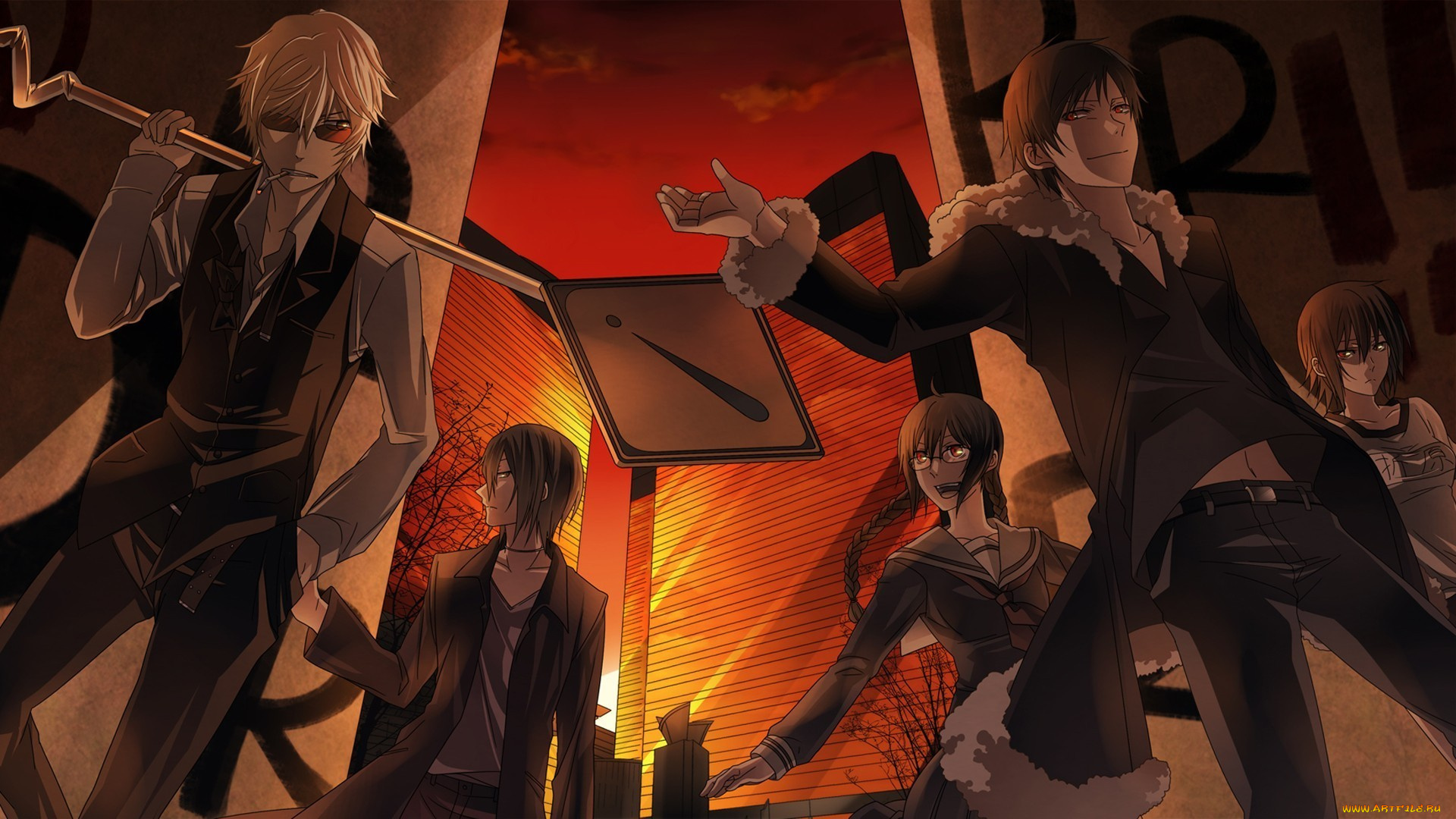 №202610, аниме, dyurarara