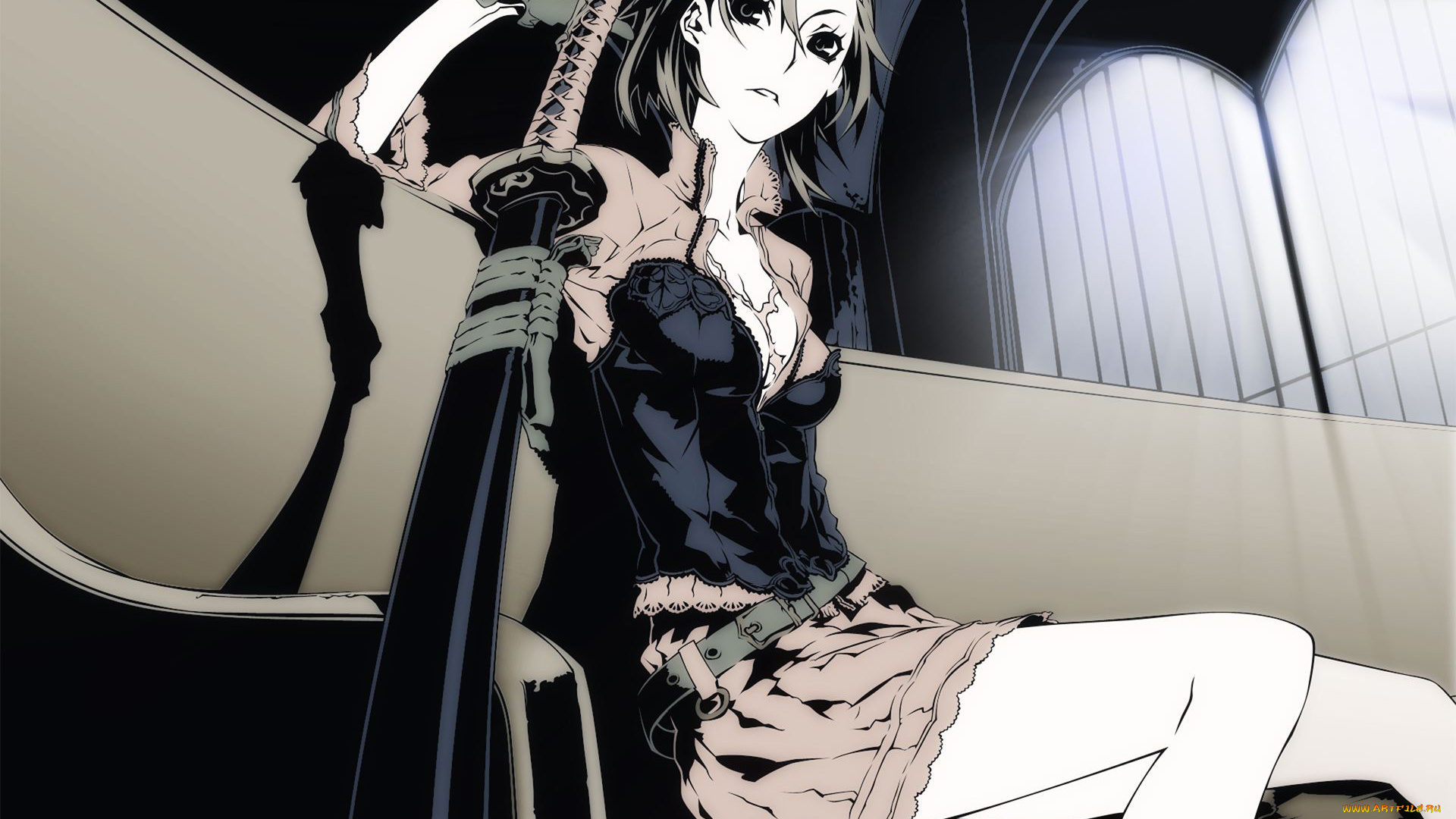 аниме, dogs, bullets, carnage, fuyumine, naoto