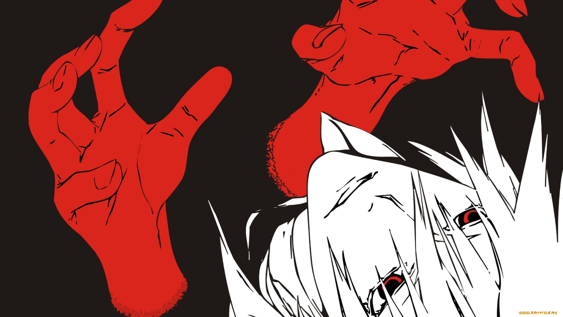 аниме, dogs, bullets, carnage, haine, rammsteiner