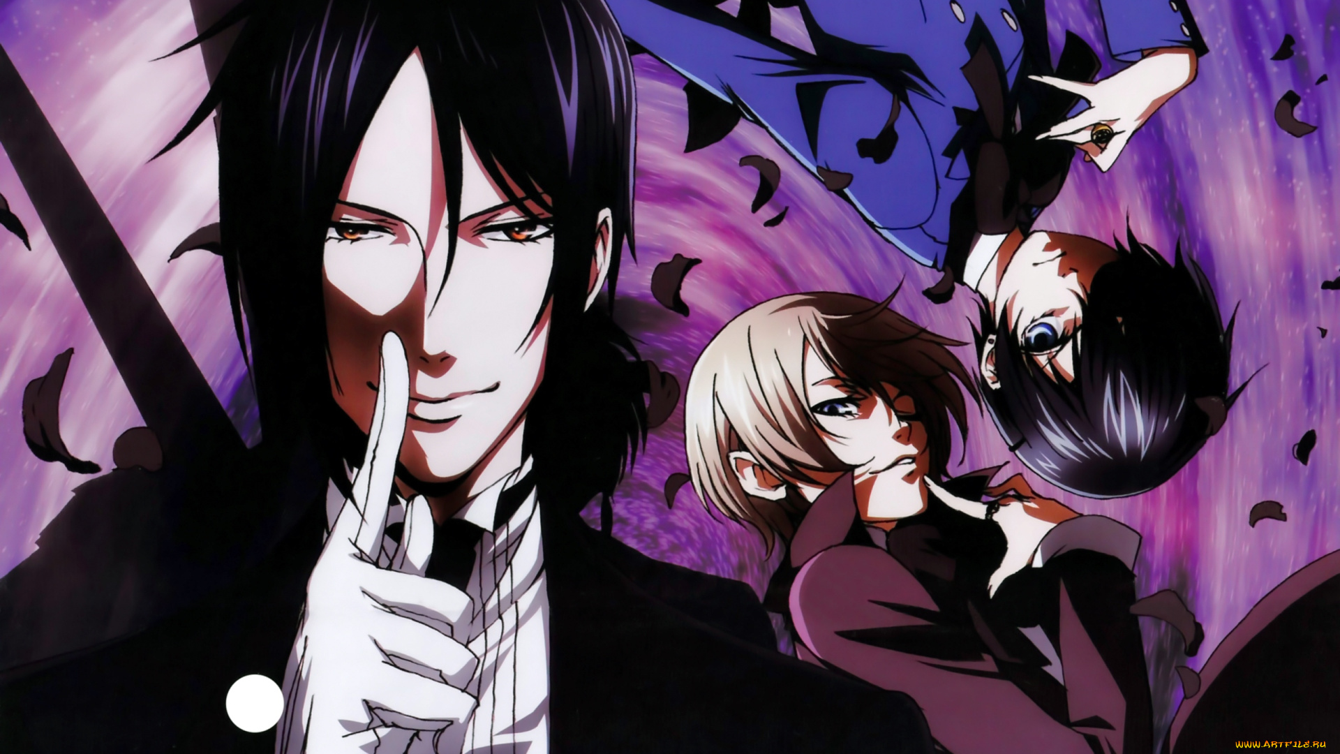 аниме, kuroshitsuji