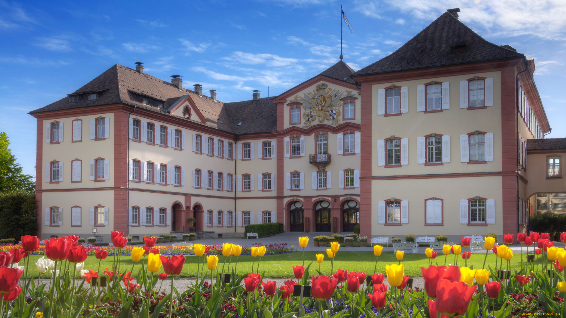 города, дворцы, замки, крепости, бавария